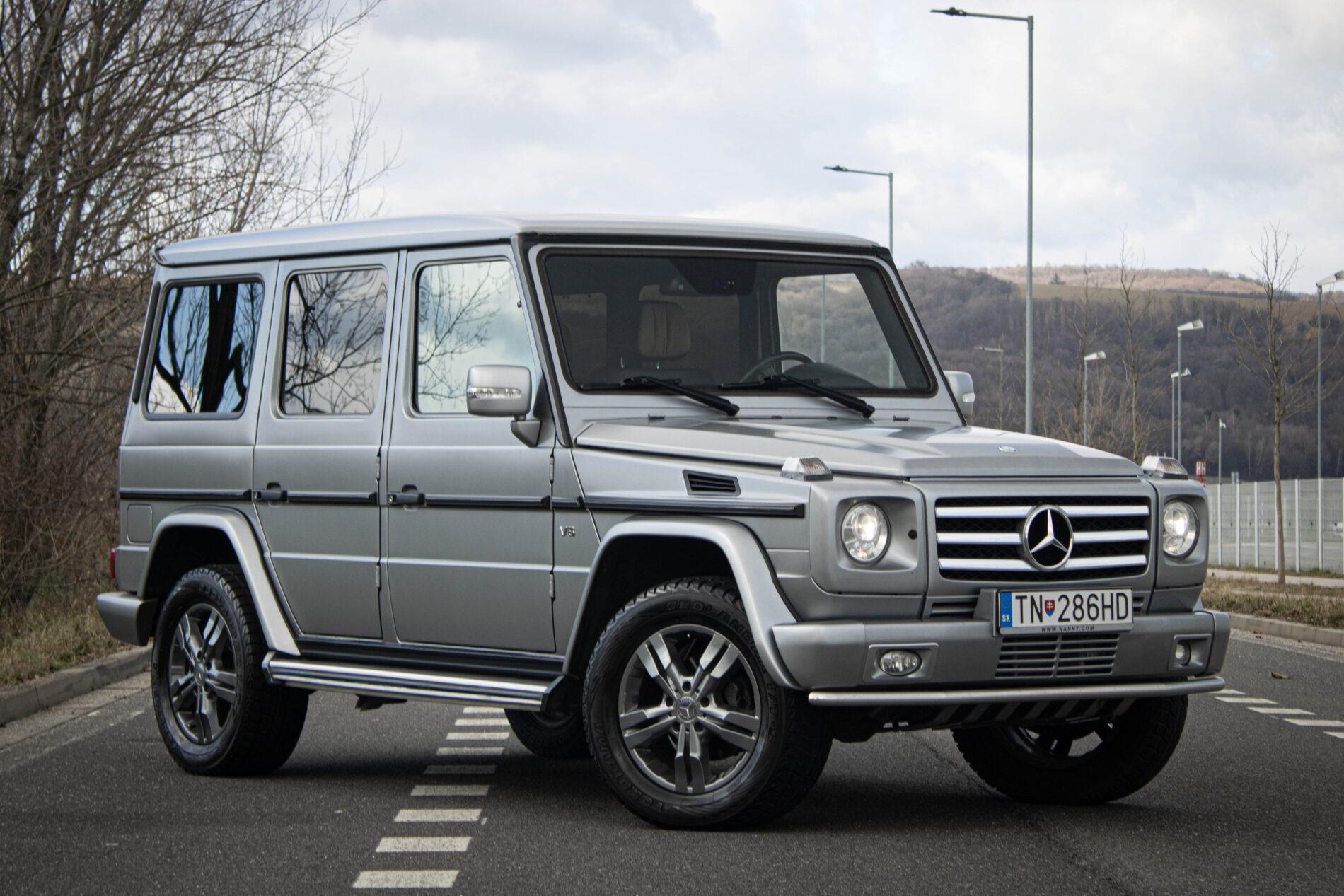 2011 Mercedes-Benz G 500, sivá suv, 89 163 km