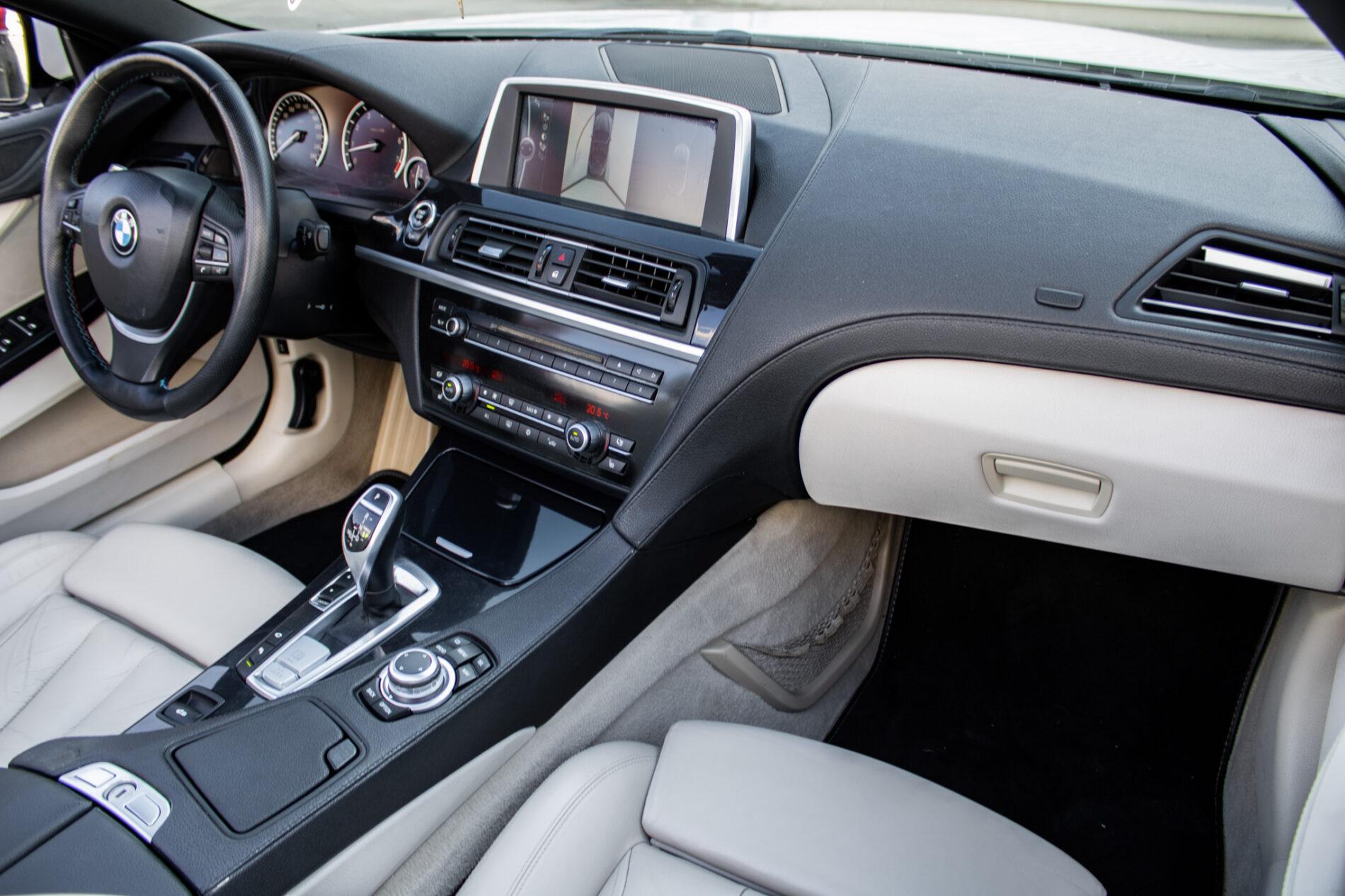 2011 BMW 640i, biela kabriolet, 177 355 km