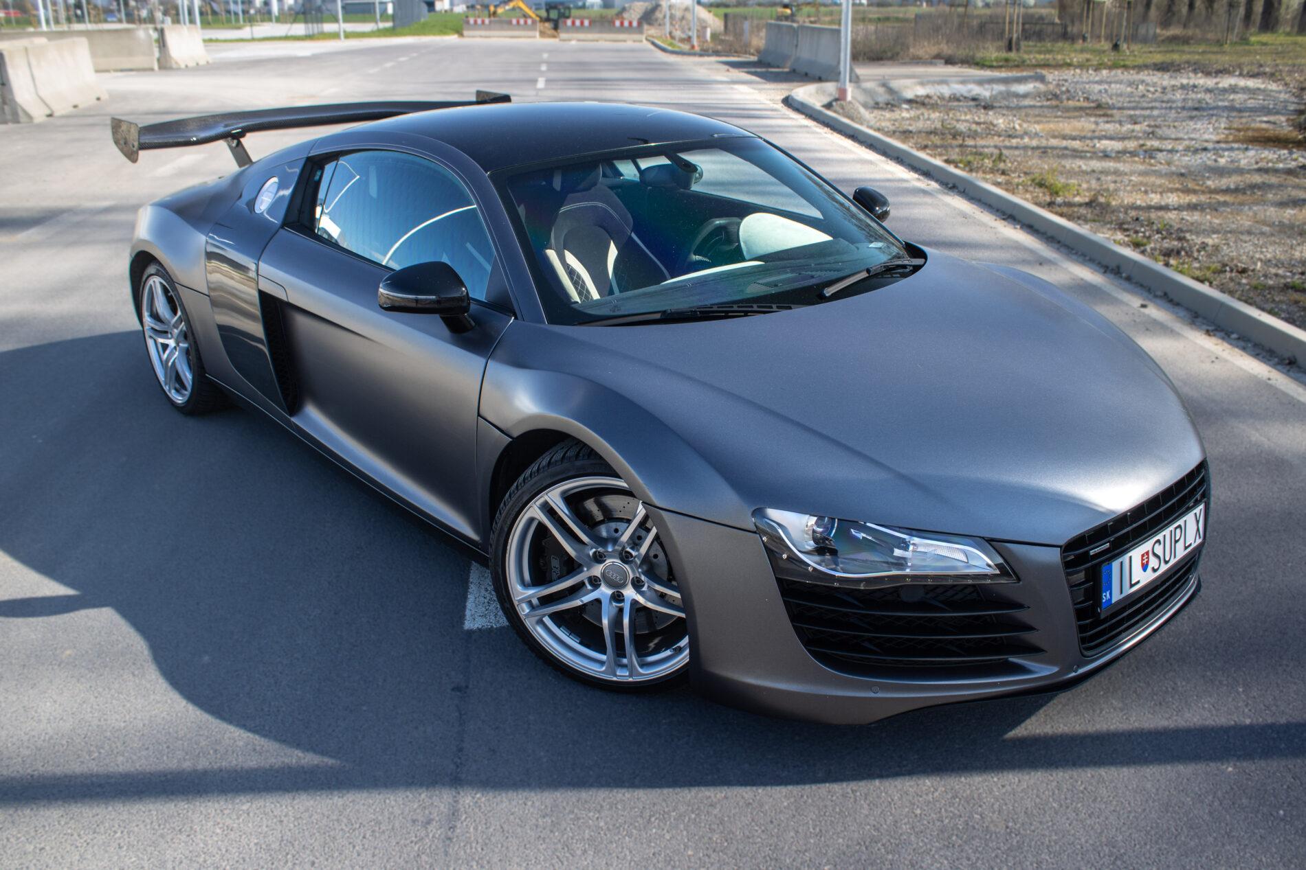 2007 AUDI R8, sivá kupé, 71 374 km