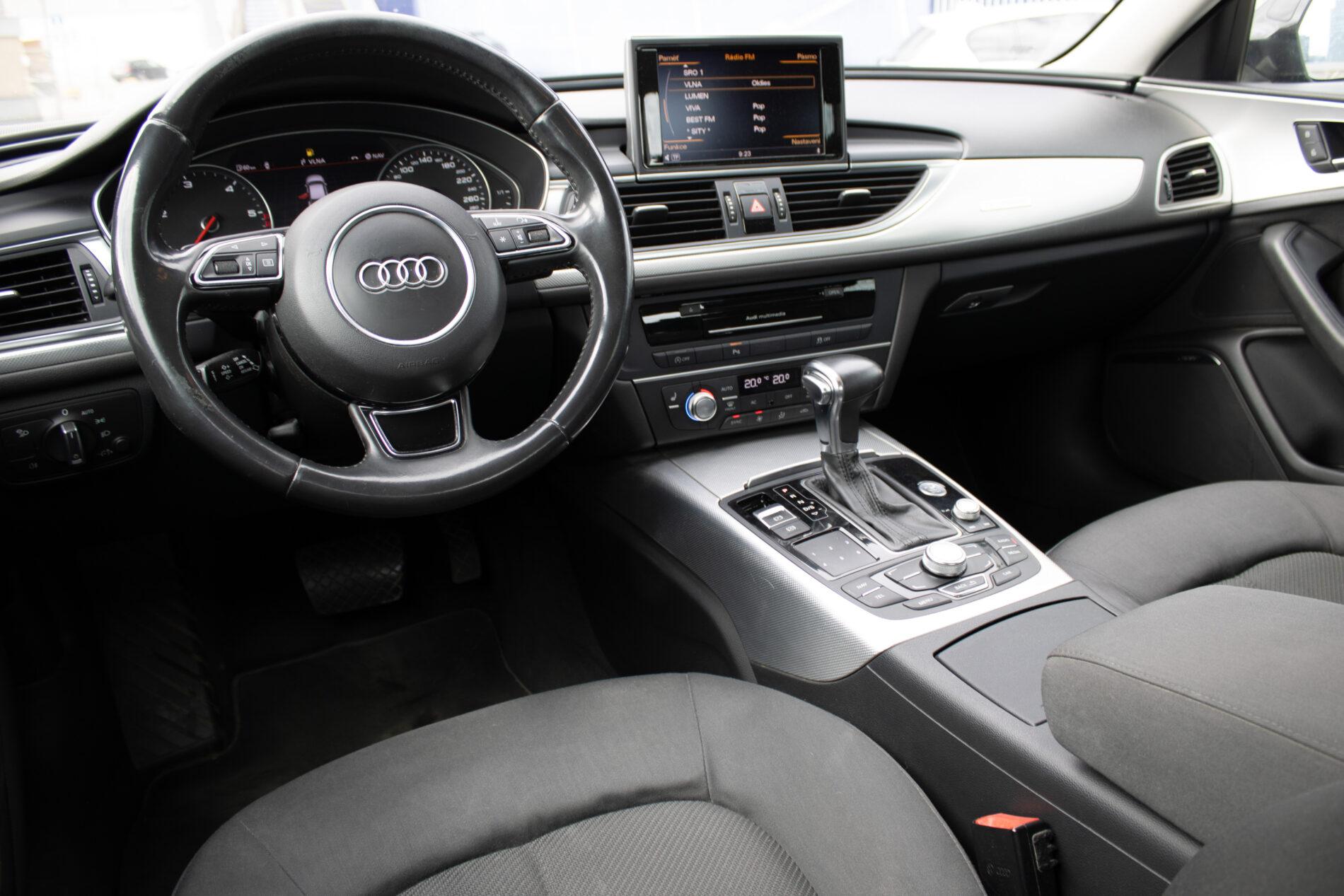 2013 AUDI A6, čierna sedan, 335 544 km