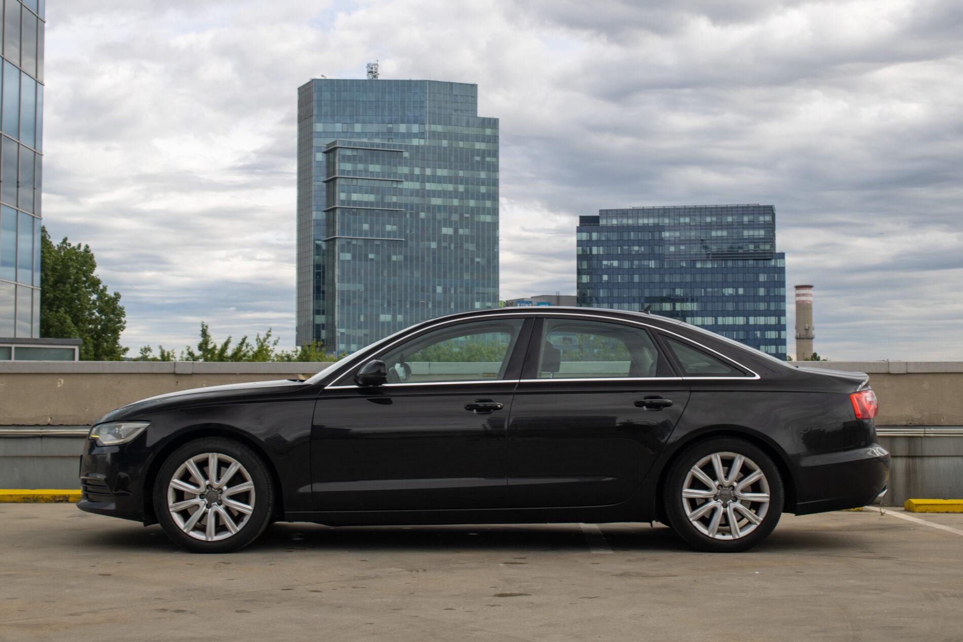 2013 AUDI A6, čierna sedan, 335 544 km