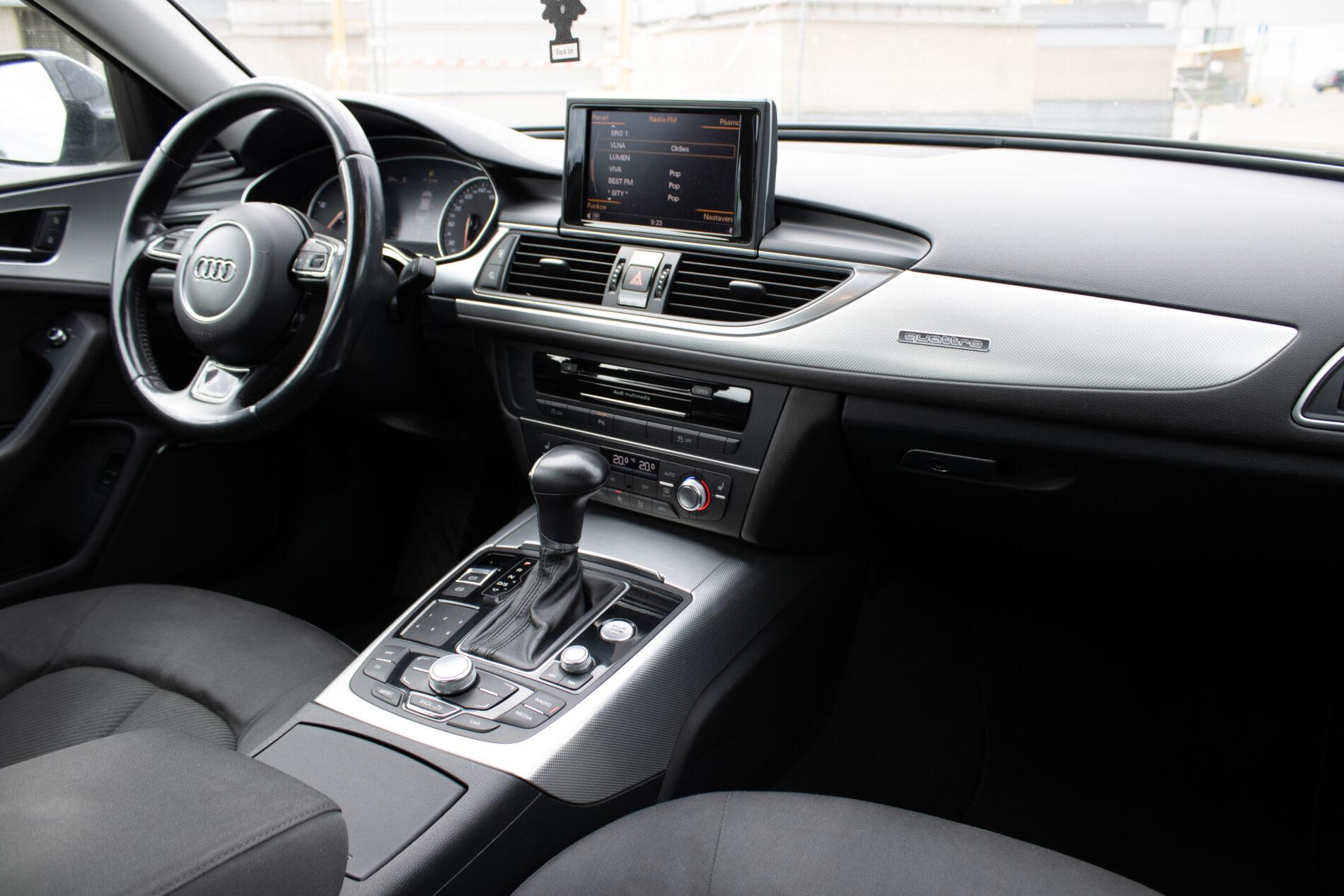 2013 AUDI A6, čierna sedan, 335 544 km
