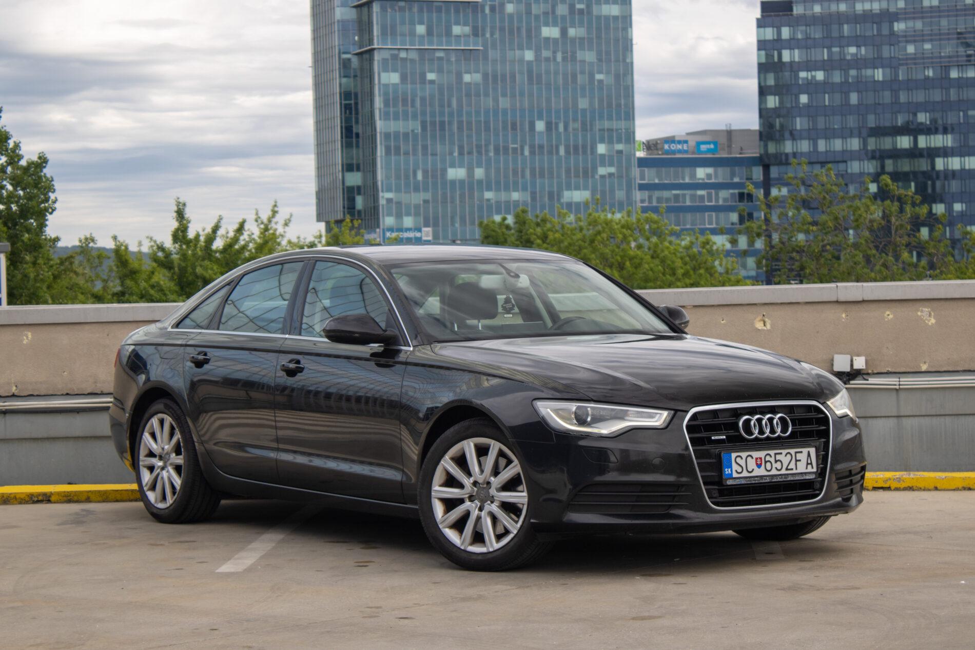 2013 AUDI A6, čierna sedan, 335 544 km