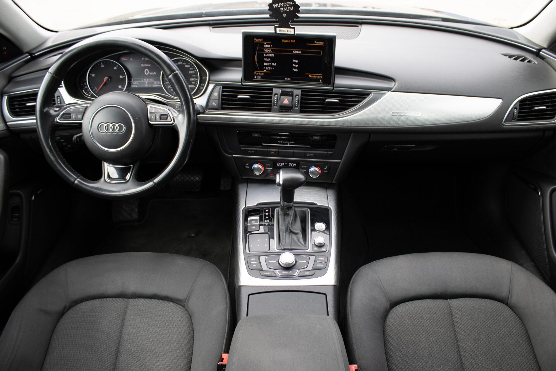 2013 AUDI A6, čierna sedan, 335 544 km