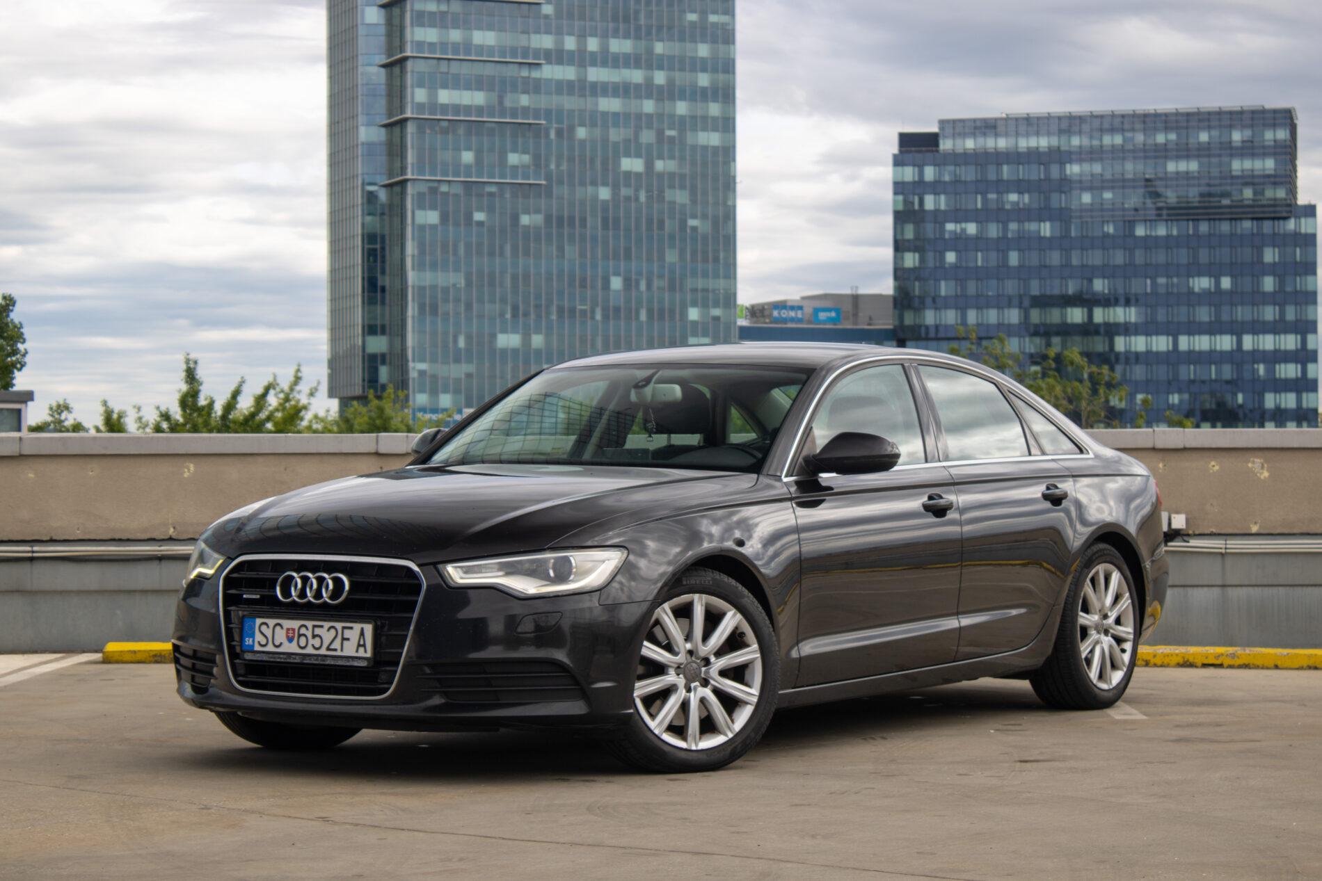 2013 AUDI A6, čierna sedan, 335 544 km