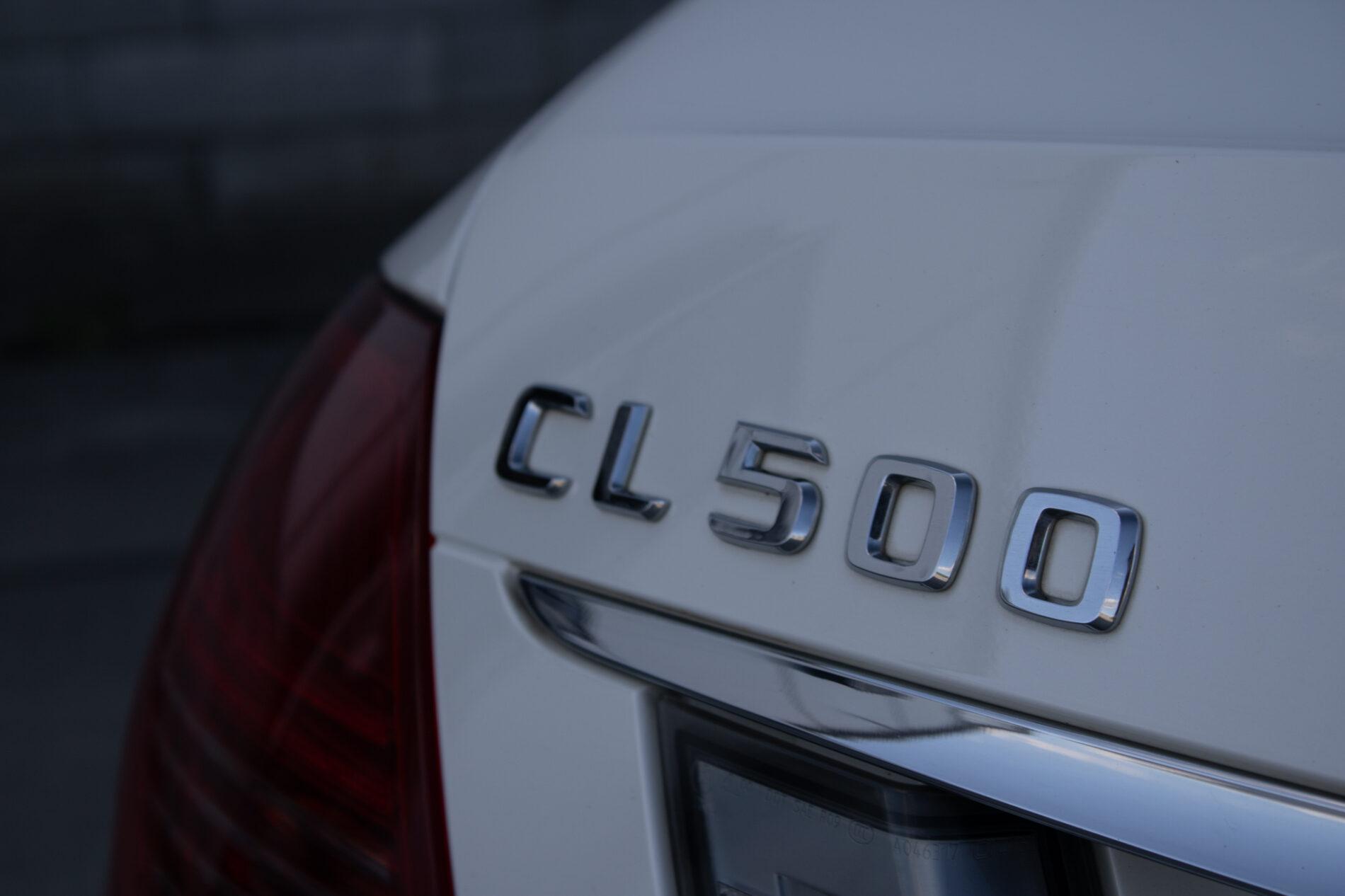 2011 Mercedes-Benz CL 500, biela kupé, 217 725 km