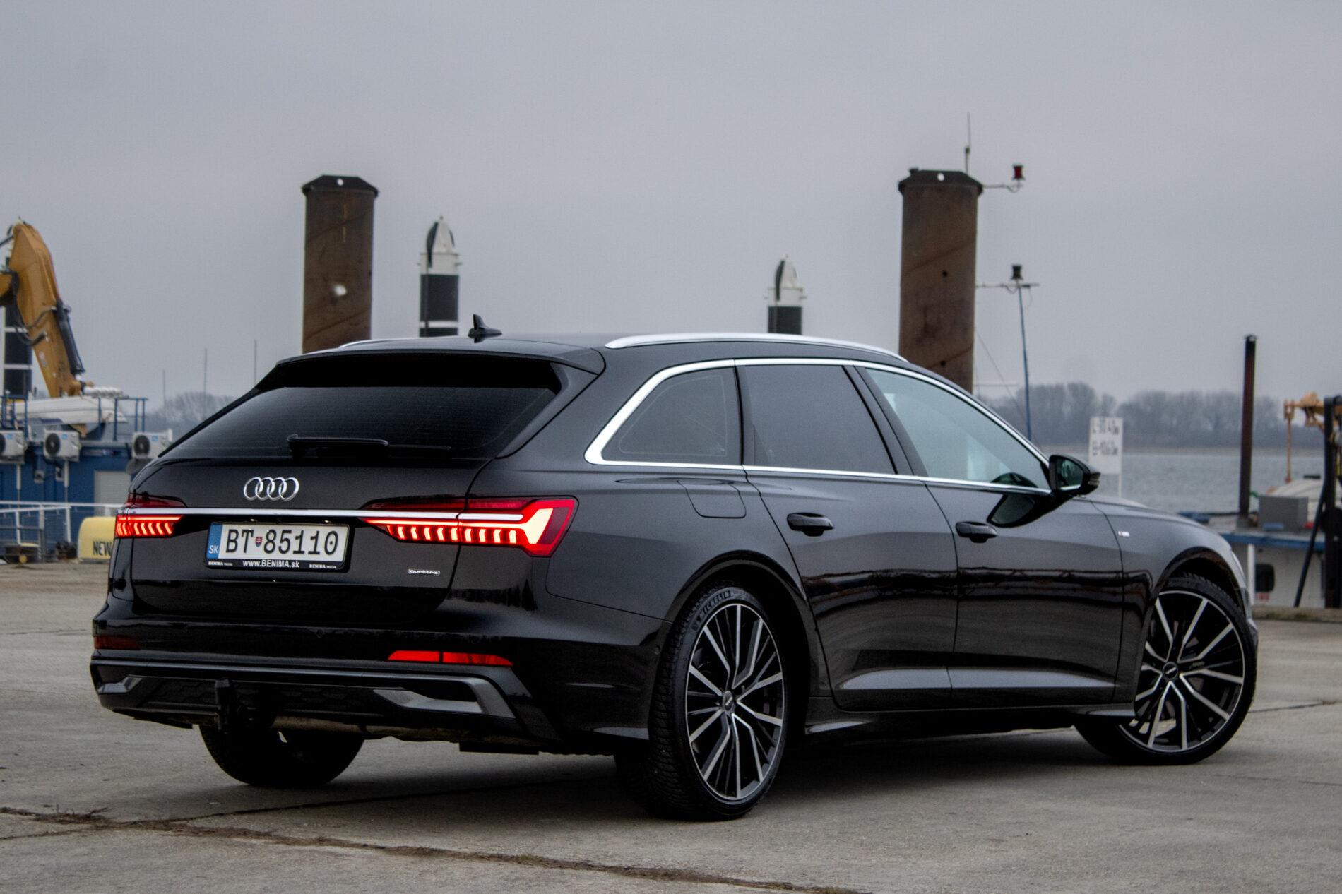 2023 AUDI A6, čierna kombi, 60 576 km