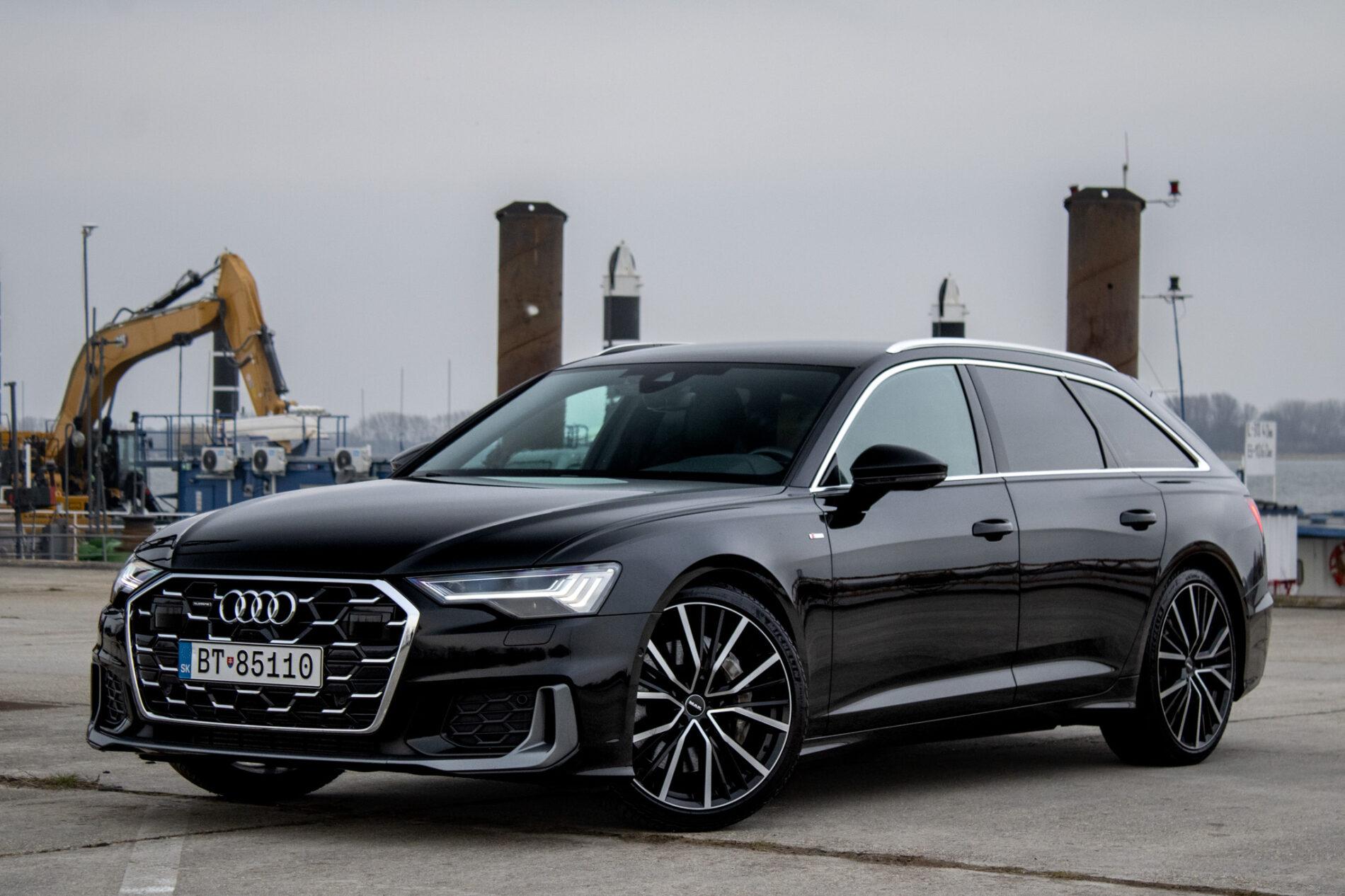2023 AUDI A6, čierna kombi, 60 576 km