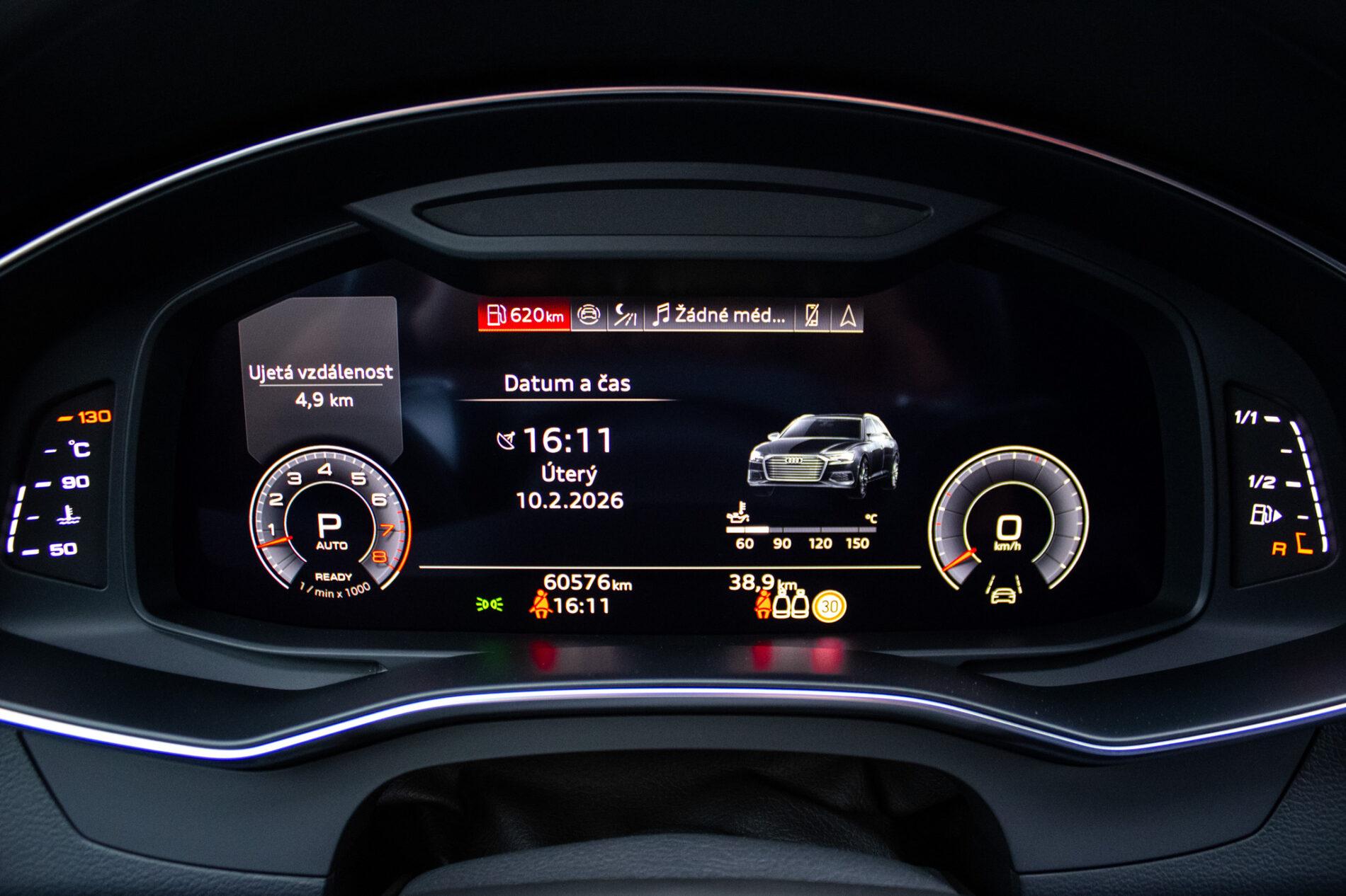 2023 AUDI A6, čierna kombi, 60 576 km