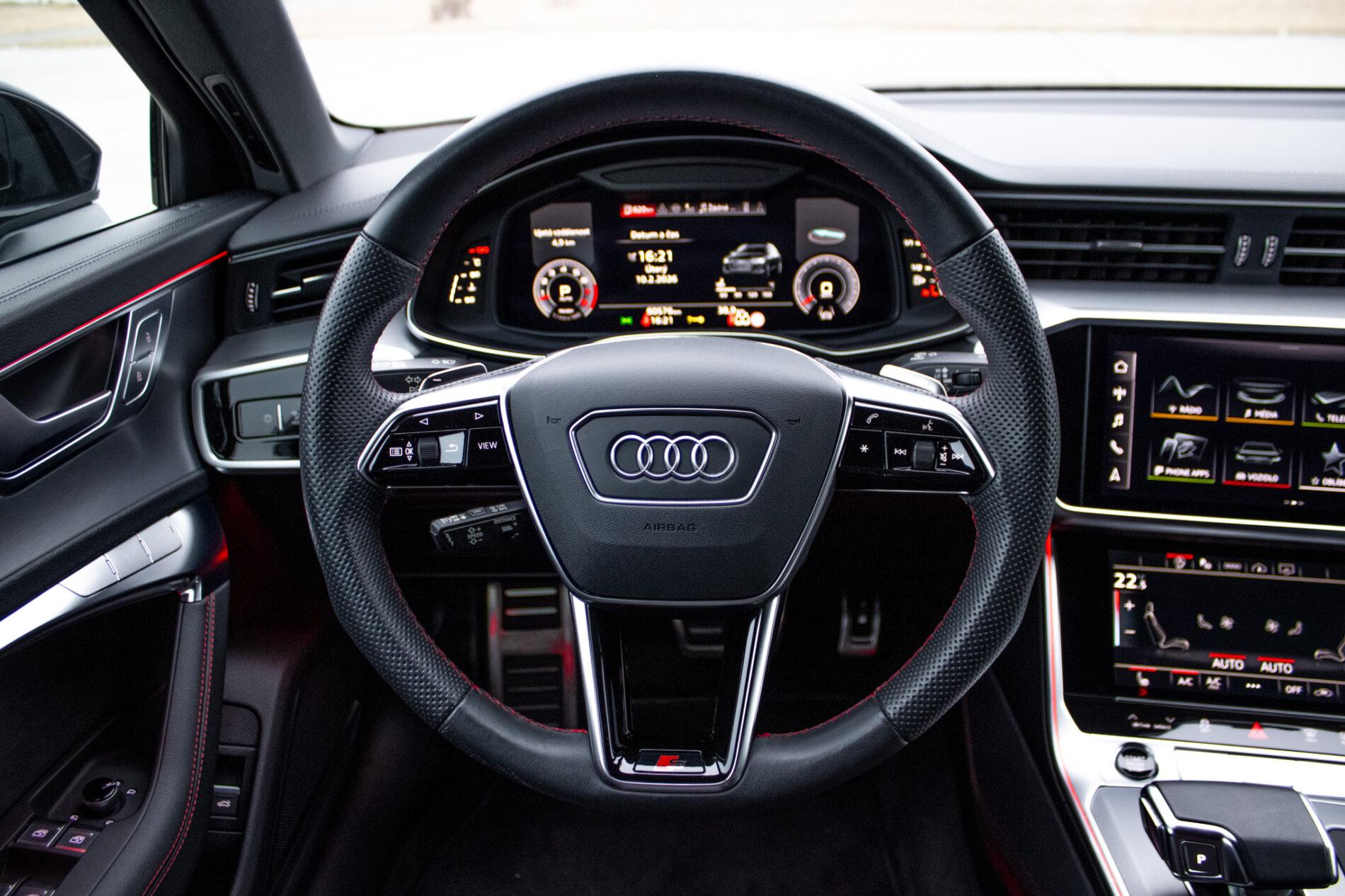 2023 AUDI A6, čierna kombi, 60 576 km