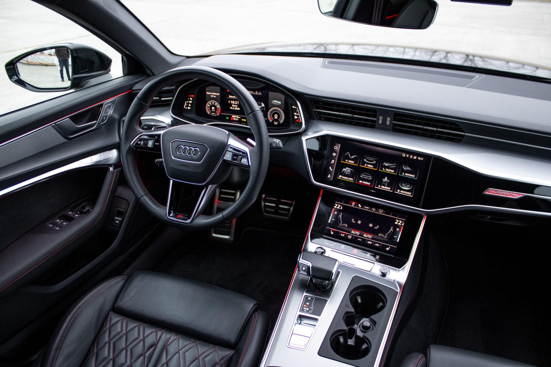 2023 AUDI A6, čierna kombi, 60 576 km