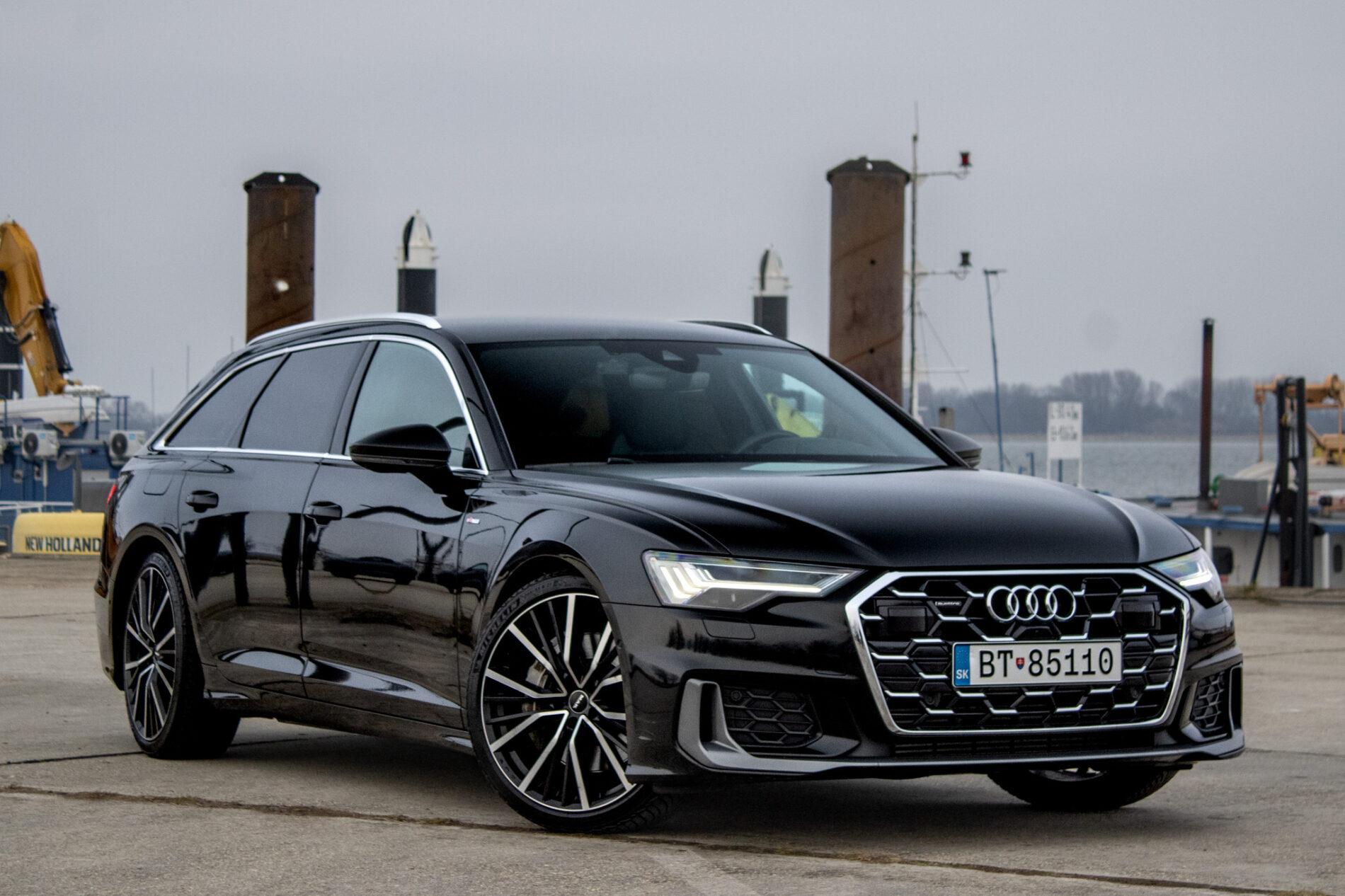 2023 AUDI A6, čierna kombi, 60 576 km