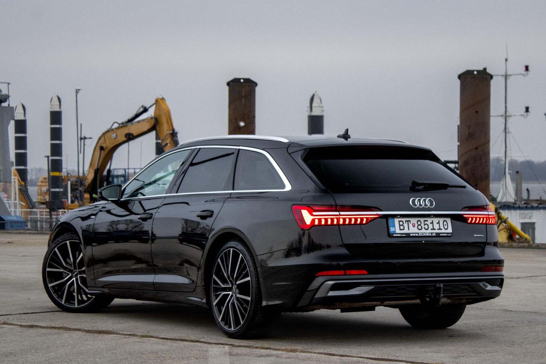 2023 AUDI A6, čierna kombi, 60 576 km
