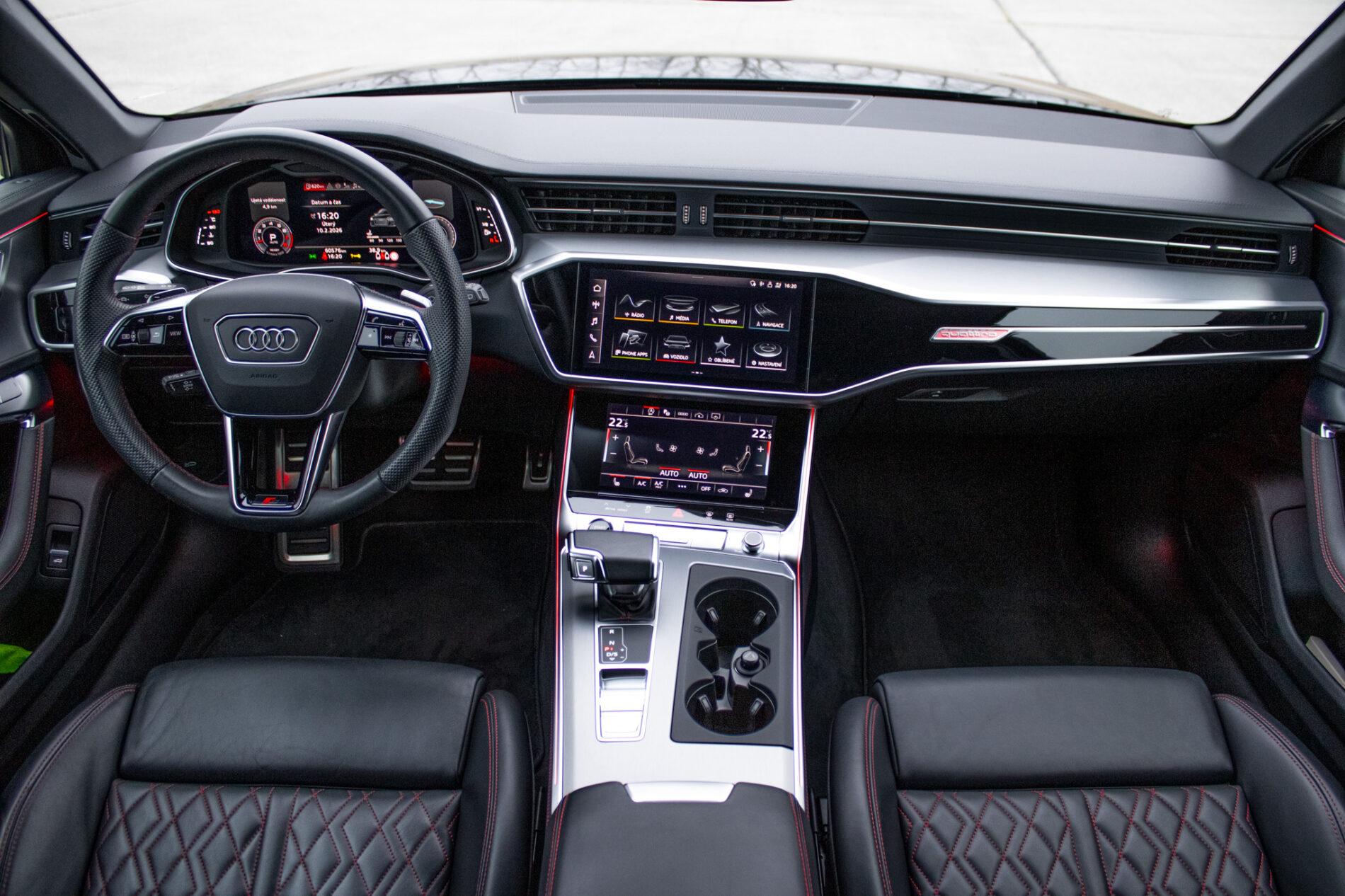 2023 AUDI A6, čierna kombi, 60 576 km