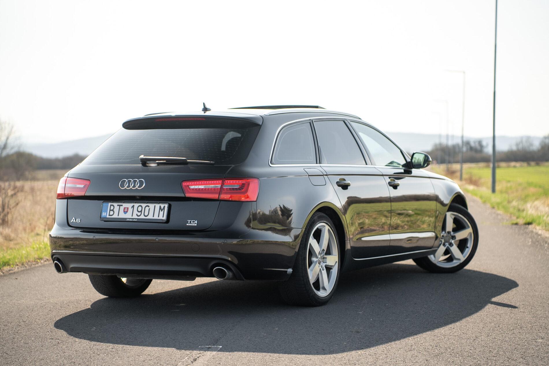 2012 AUDI A6, hnedá kombi, 242 101 km