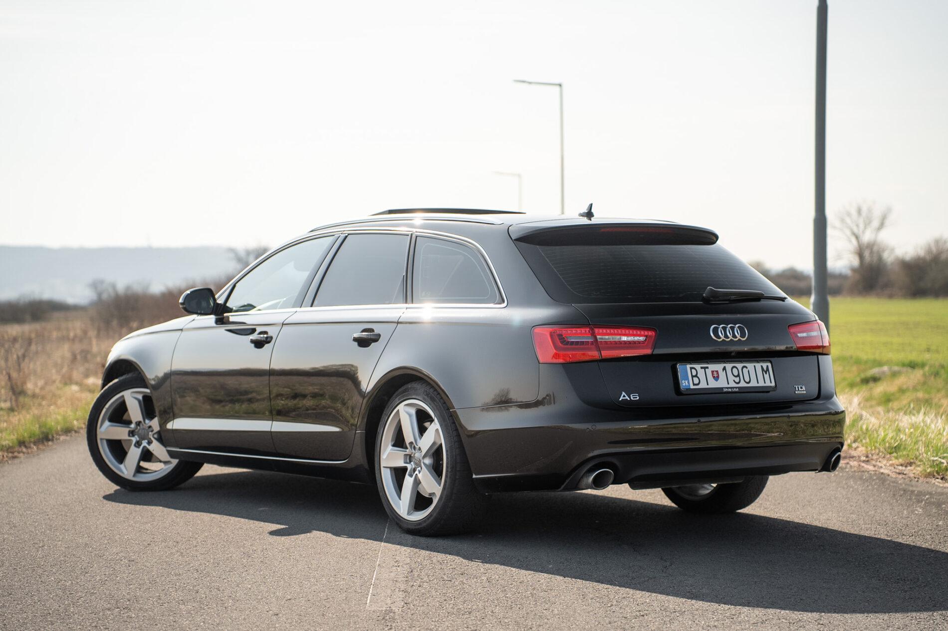 2012 AUDI A6, hnedá kombi, 242 101 km