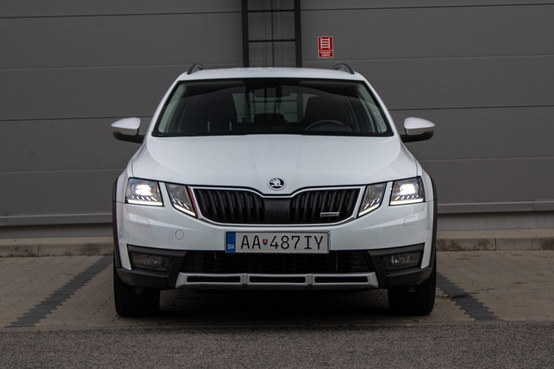 2018 Skoda Octavia RS, biela kombi, 195 000 km