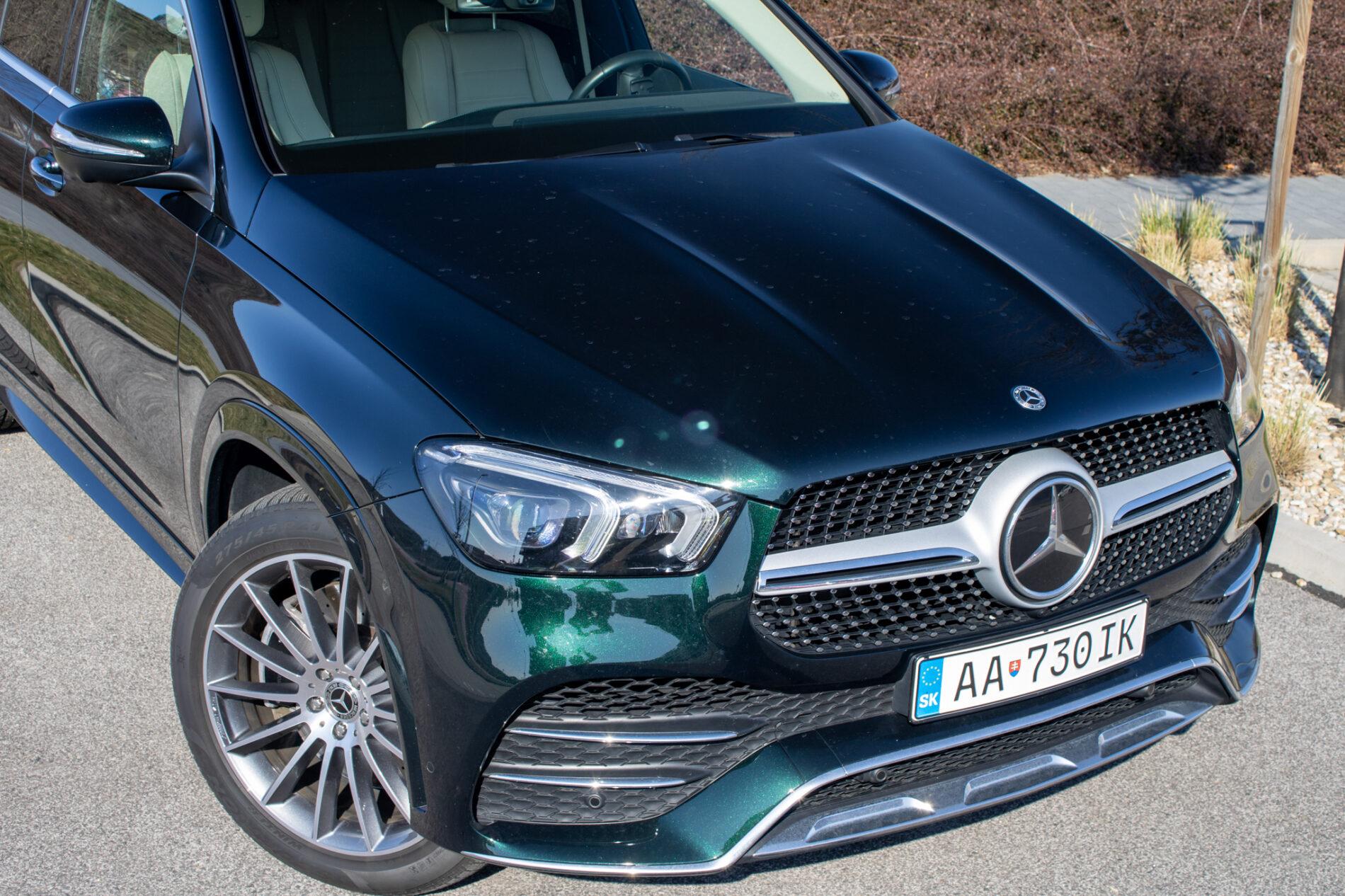 2022 Mercedes-Benz GLE 400d, zelená suv, 44 525 km