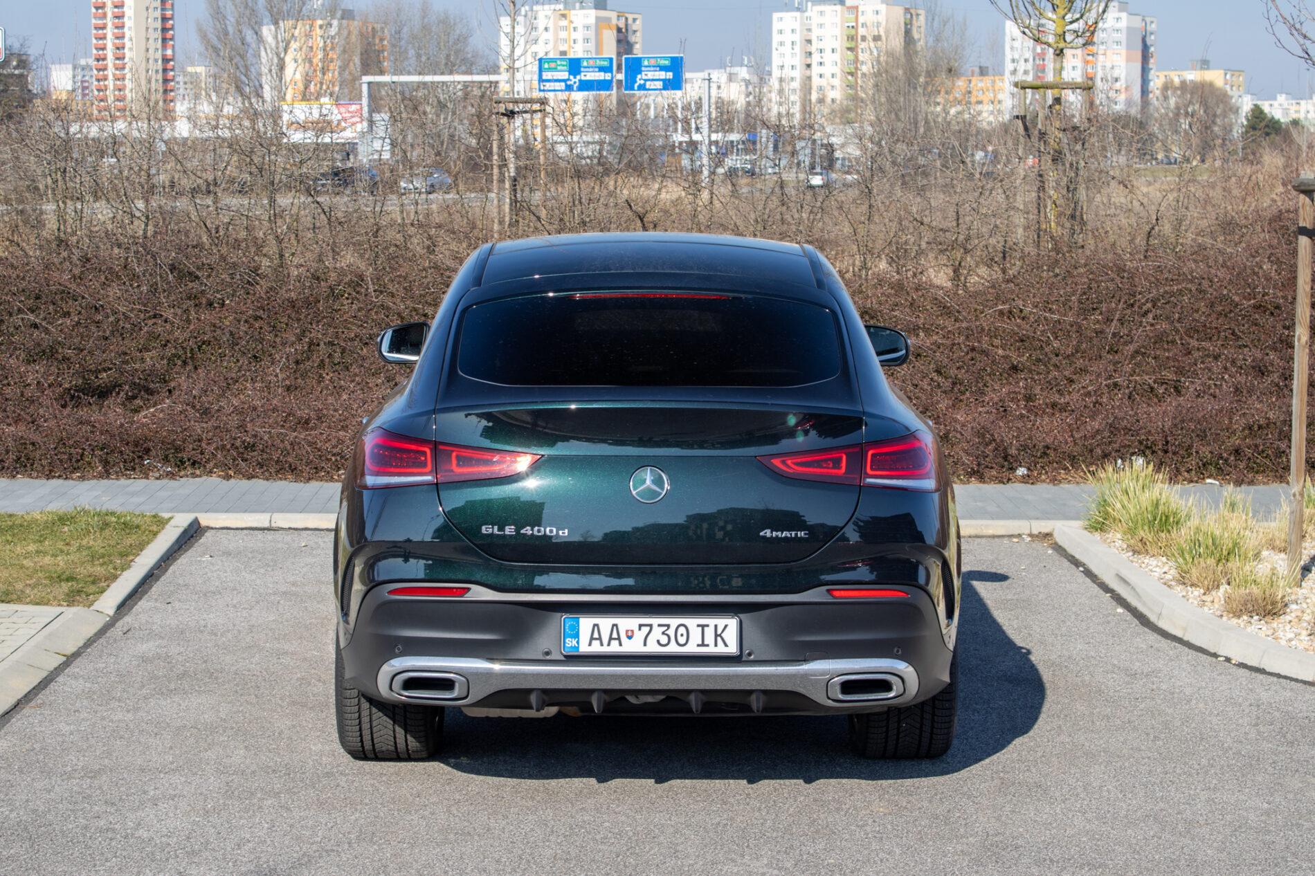 2022 Mercedes-Benz GLE 400d, zelená suv, 44 525 km