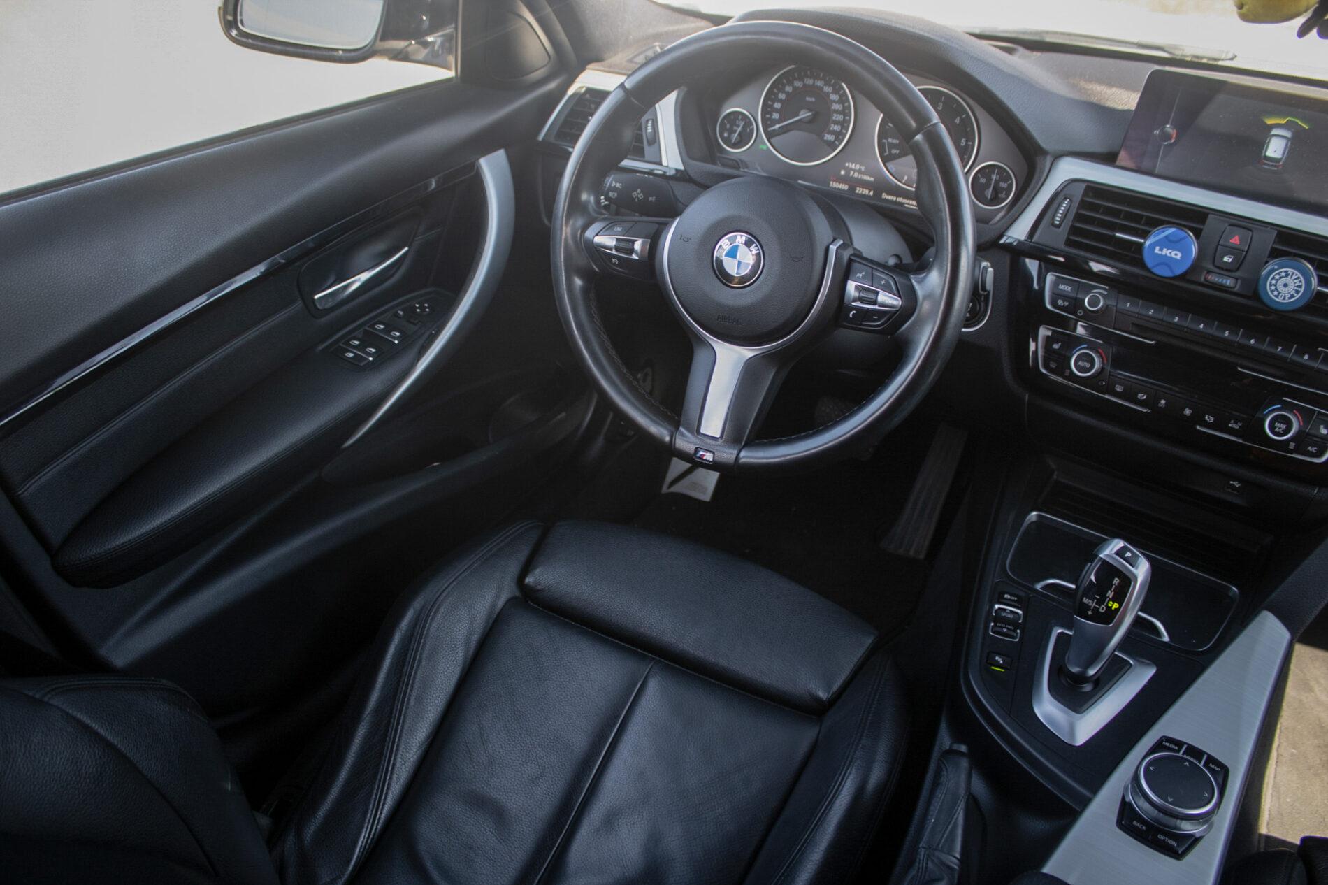 2017 BMW 335d, biela kombi, 150 450 km