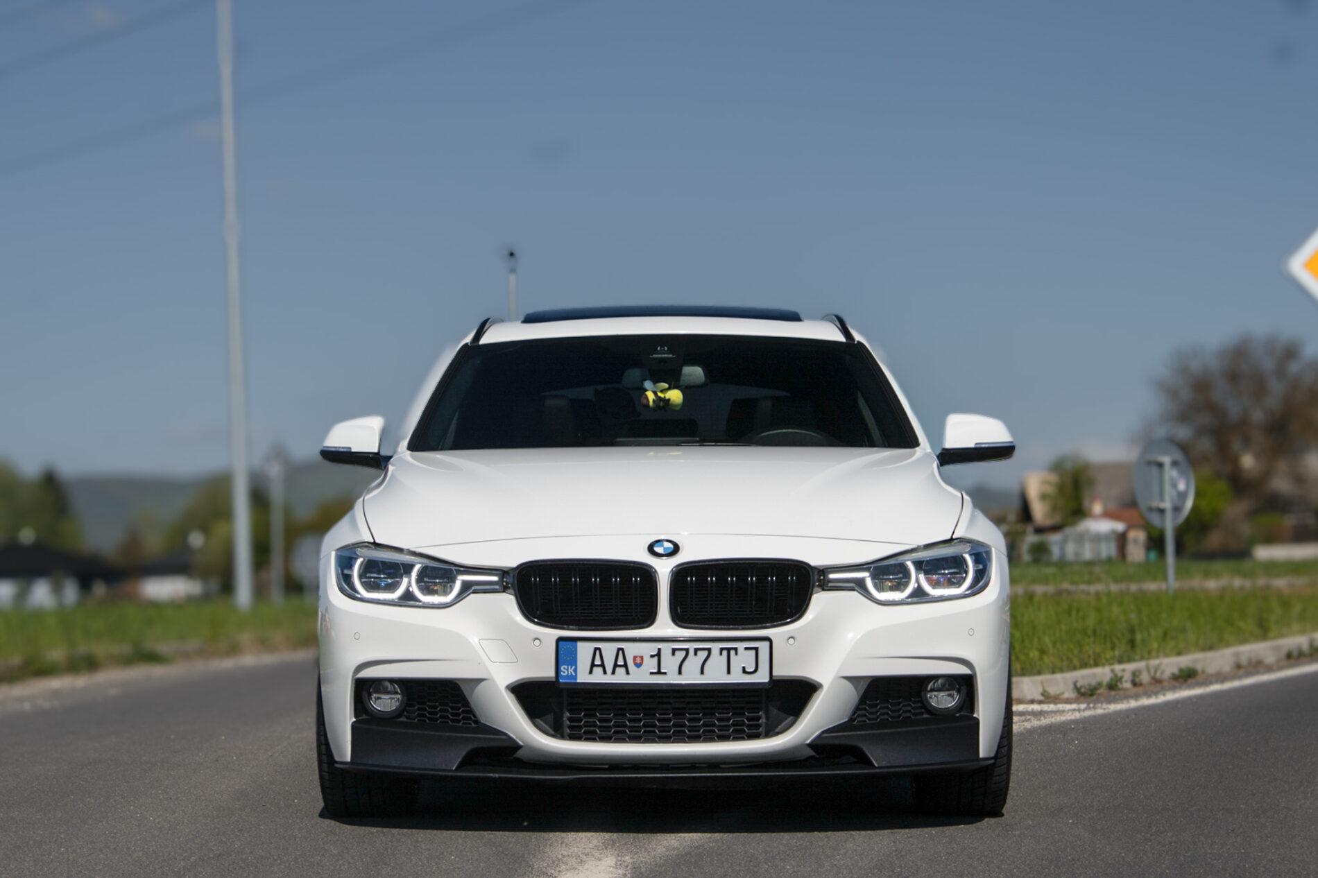 2017 BMW 335d, biela kombi, 150 450 km