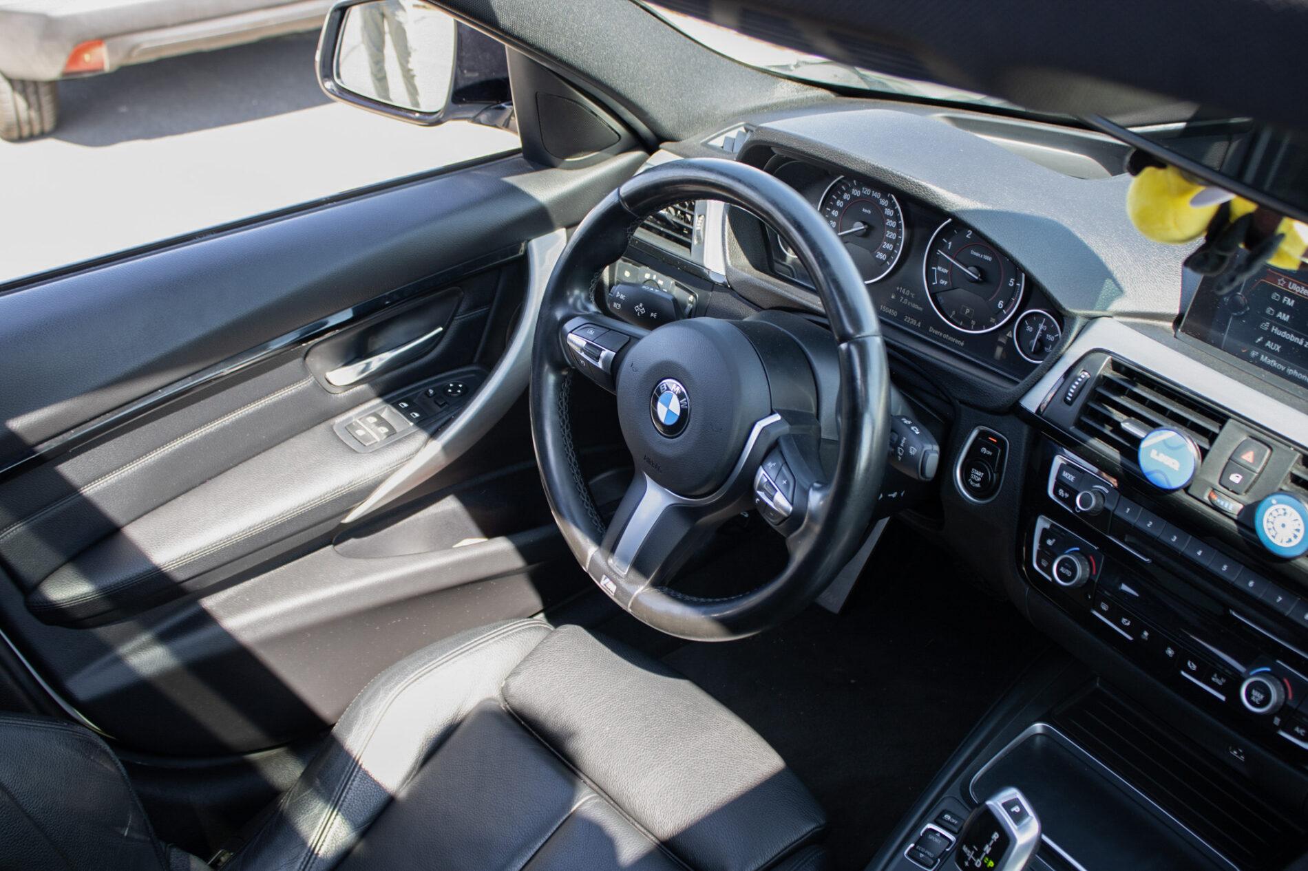 2017 BMW 335d, biela kombi, 150 450 km