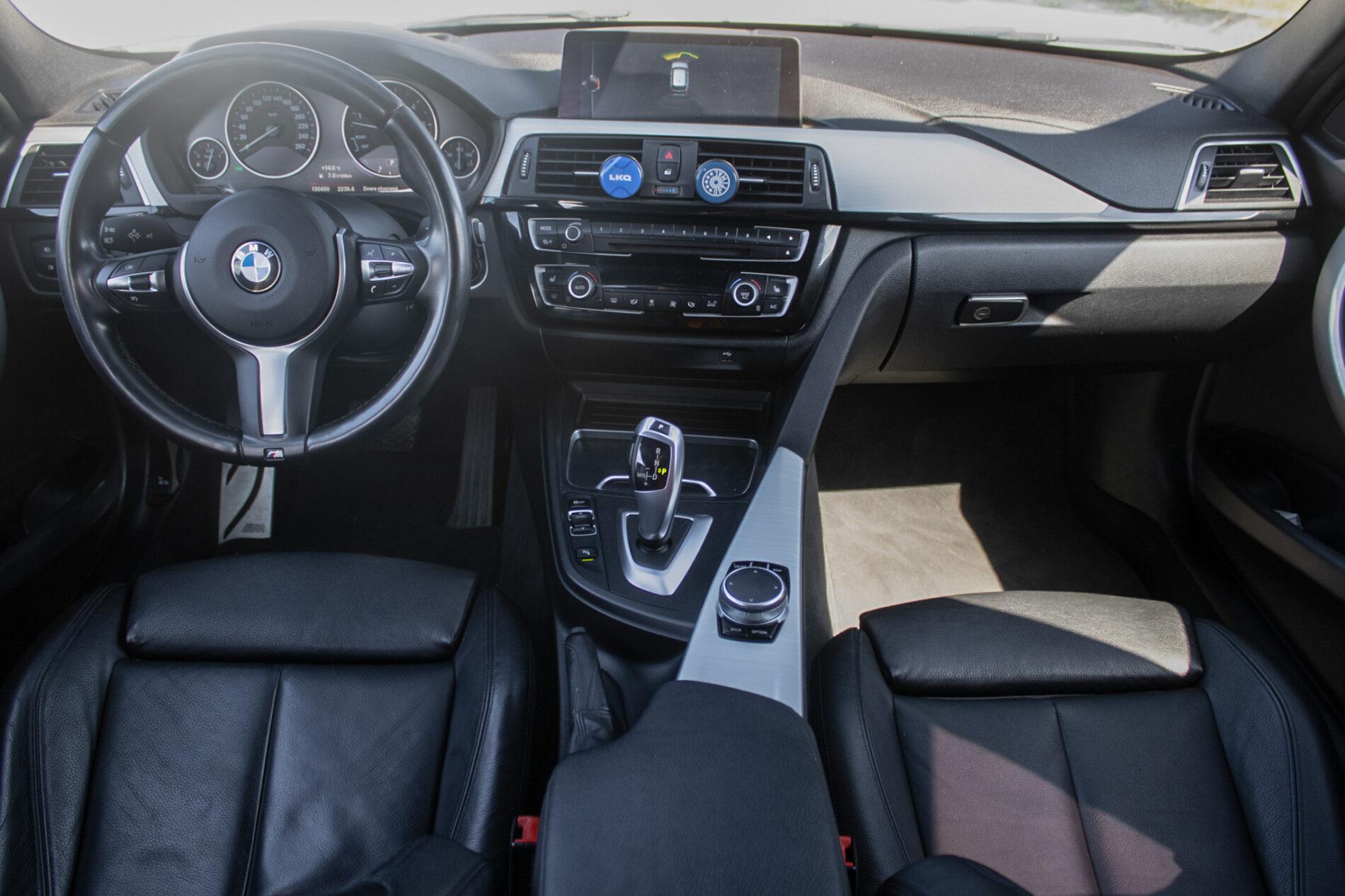 2017 BMW 335d, biela kombi, 150 450 km