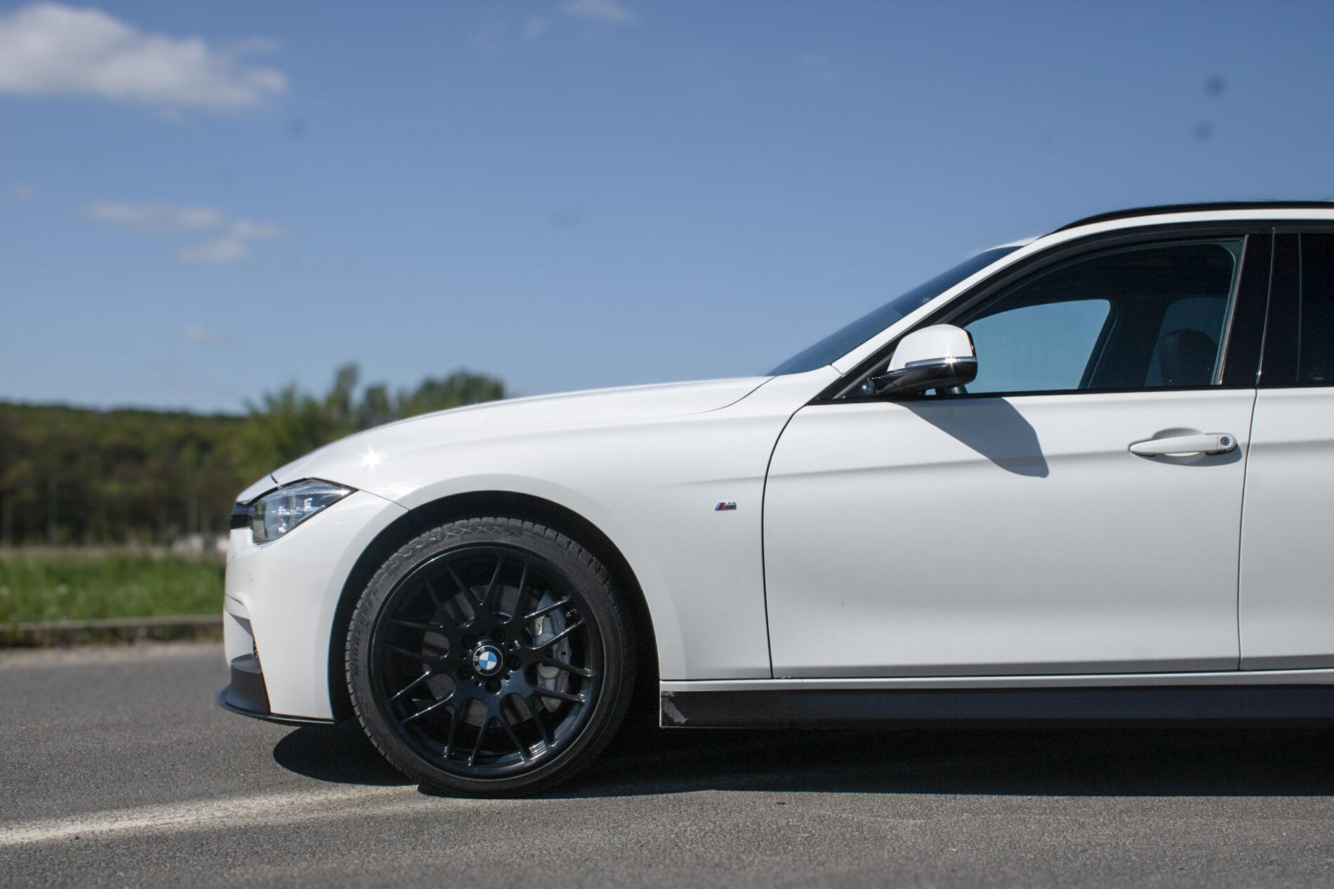 2017 BMW 335d, biela kombi, 150 450 km