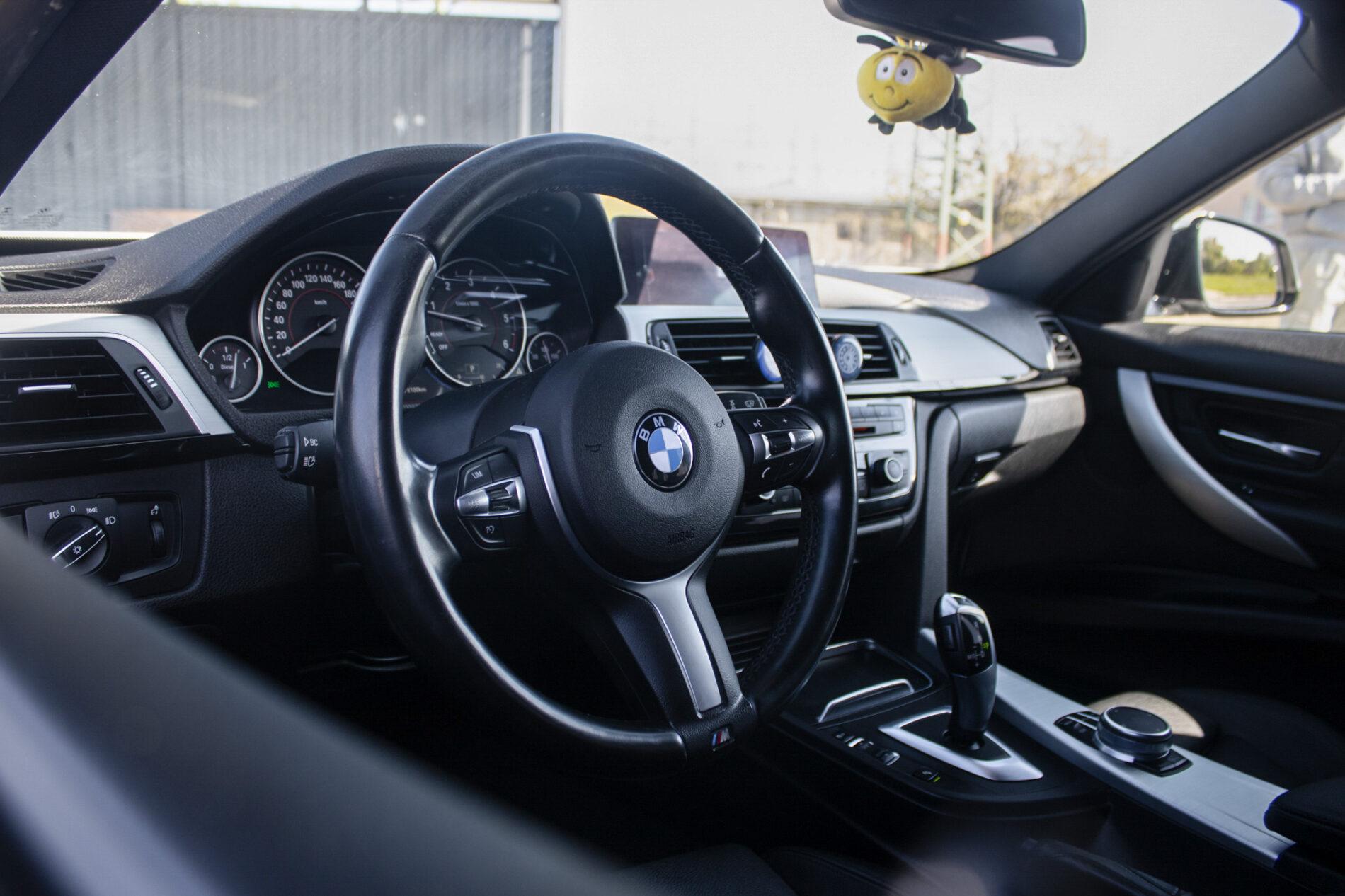 2017 BMW 335d, biela kombi, 150 450 km