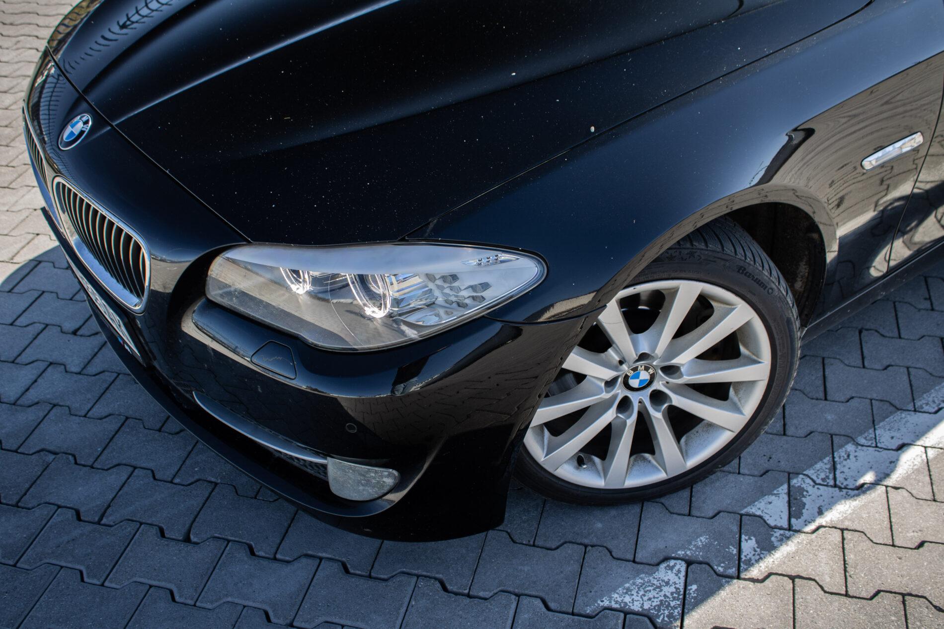 2010 BMW 530d, čierna sedan, 468 596 km