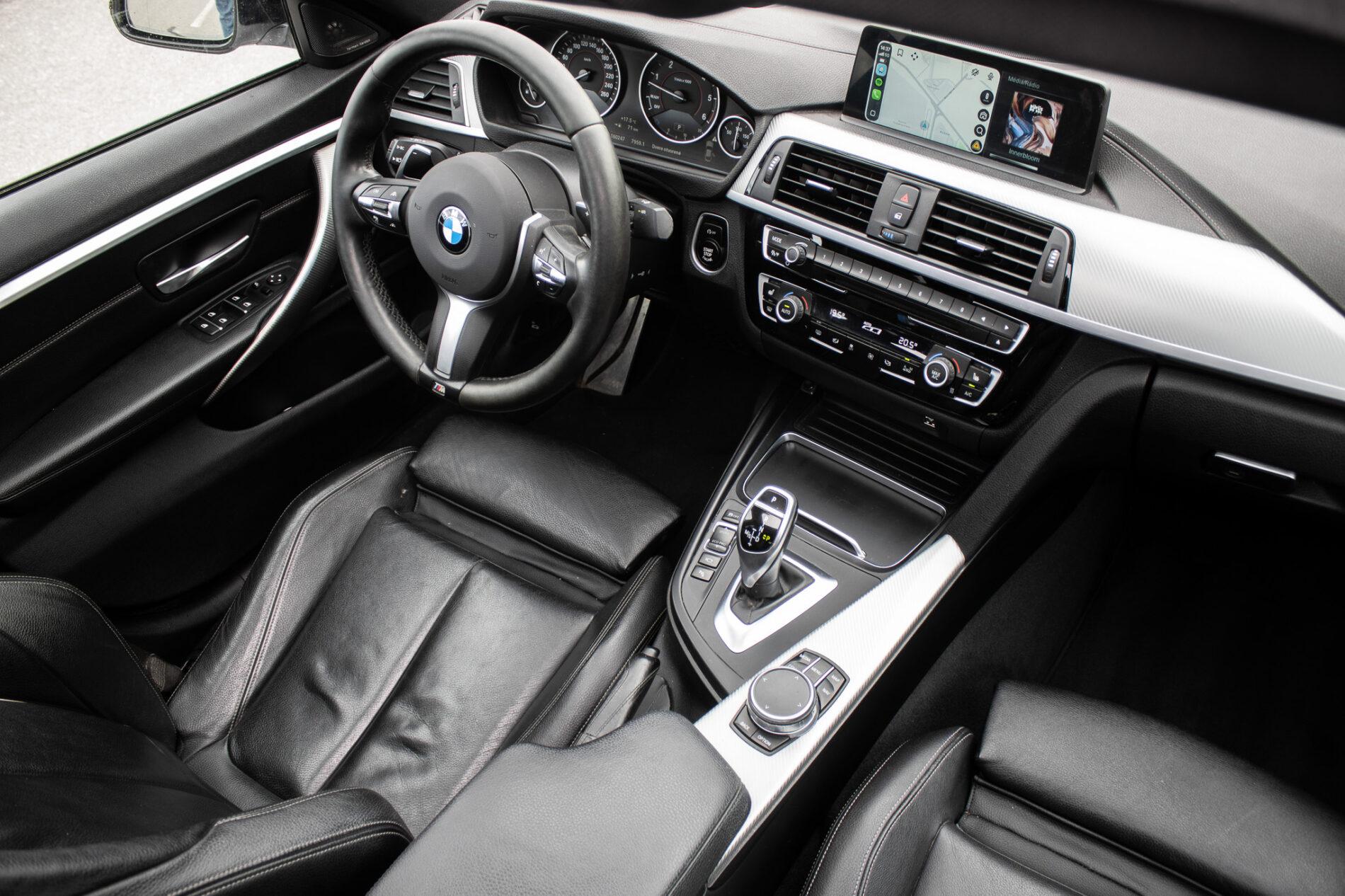 2017 BMW 435d, biela sedan, 160 247 km