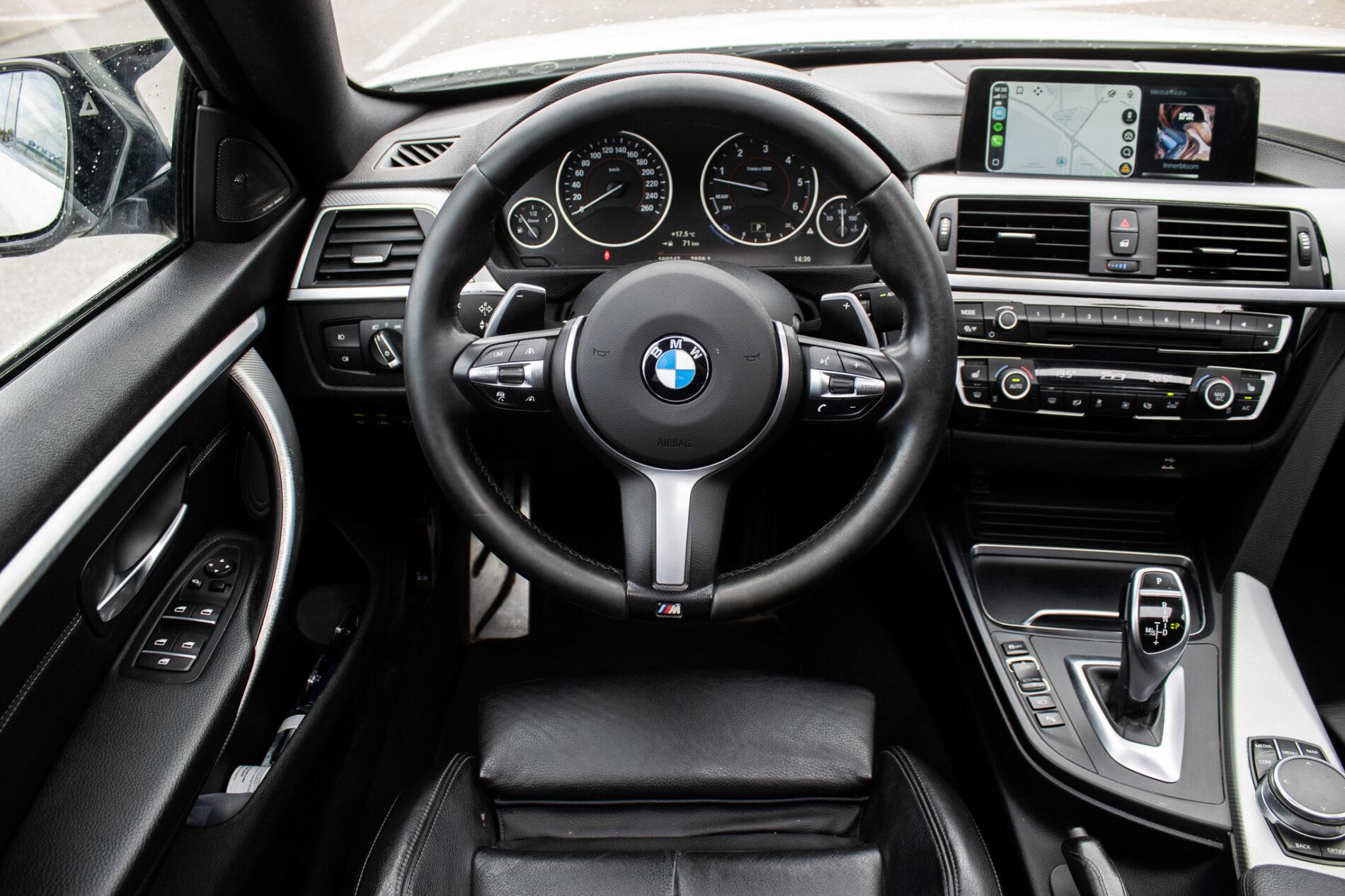 2017 BMW 435d, biela sedan, 160 247 km