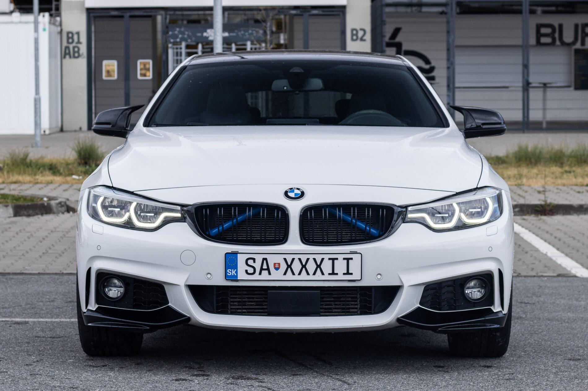 2017 BMW 435d, biela sedan, 160 247 km