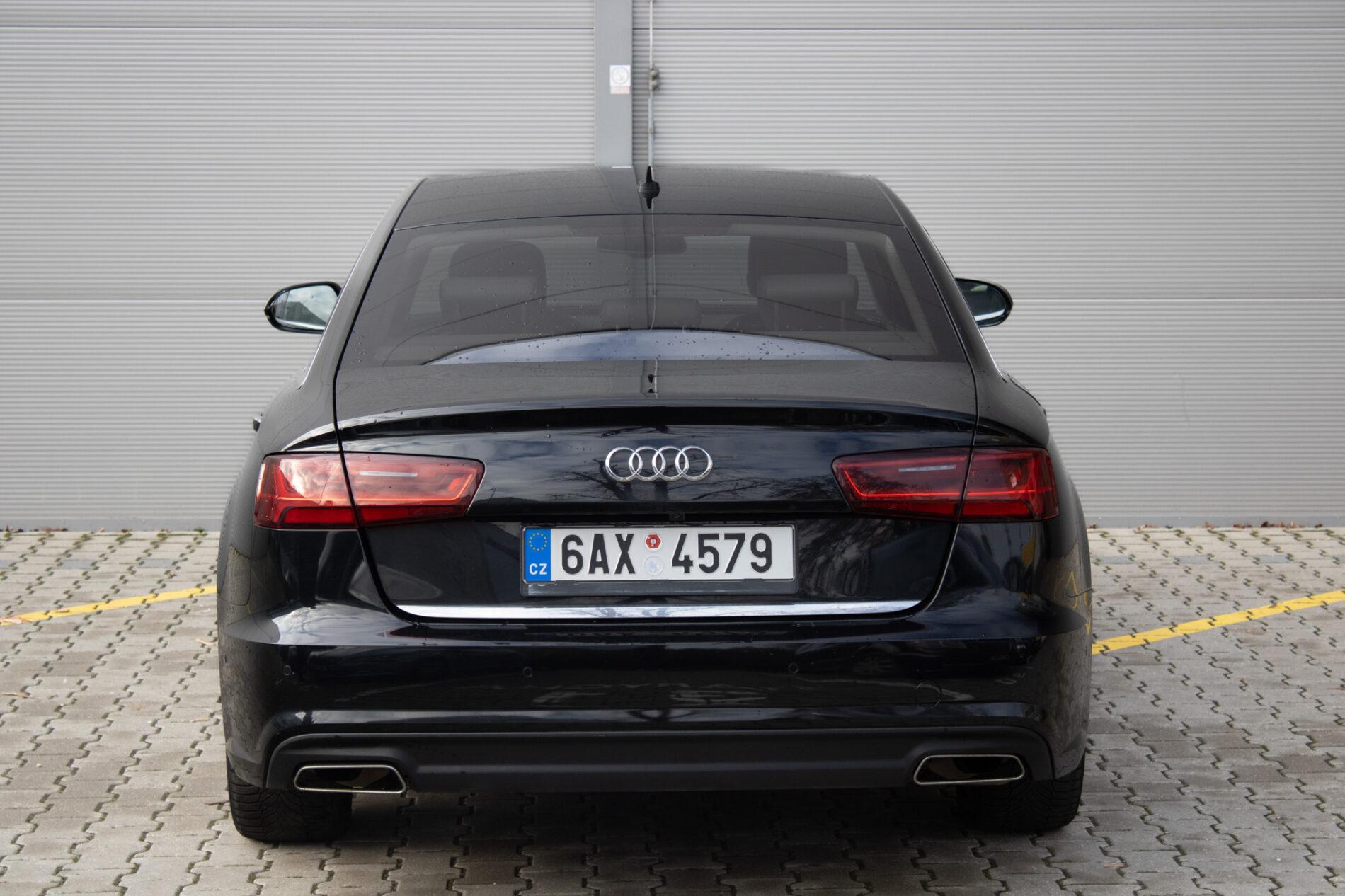 2018 AUDI A6, čierna sedan, 282 345 km