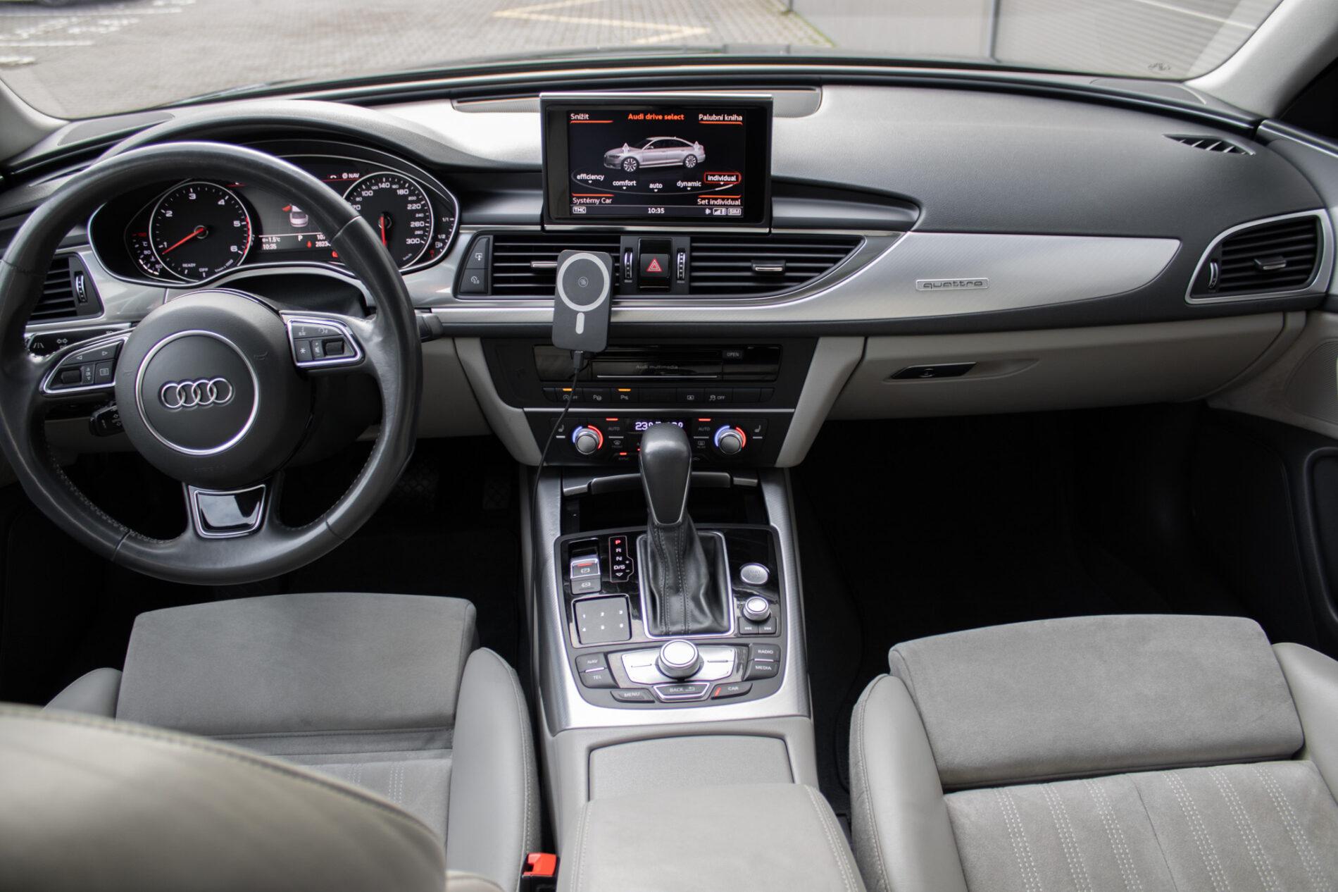2018 AUDI A6, čierna sedan, 282 345 km