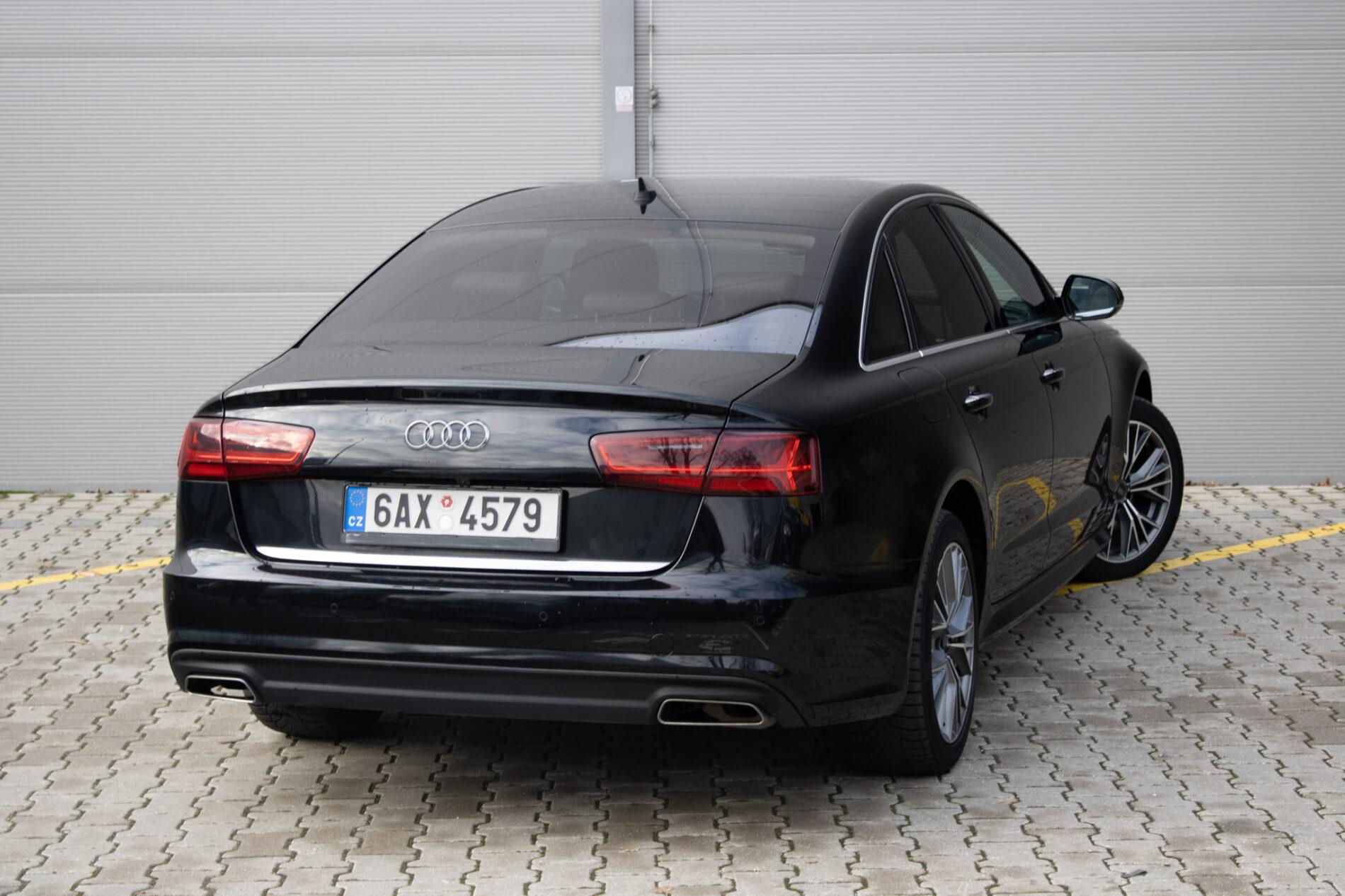 2018 AUDI A6, čierna sedan, 282 345 km
