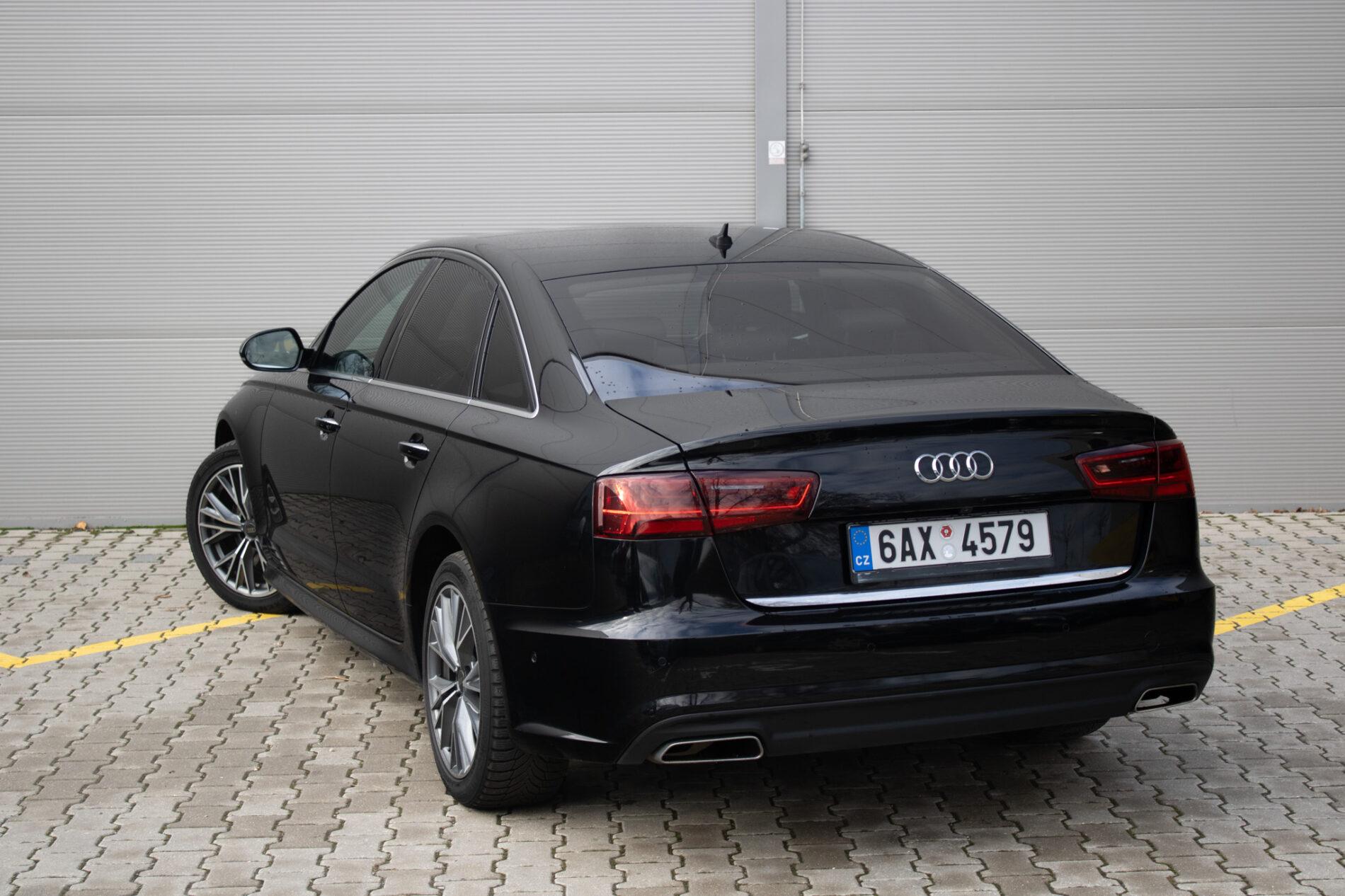 2018 AUDI A6, čierna sedan, 282 345 km