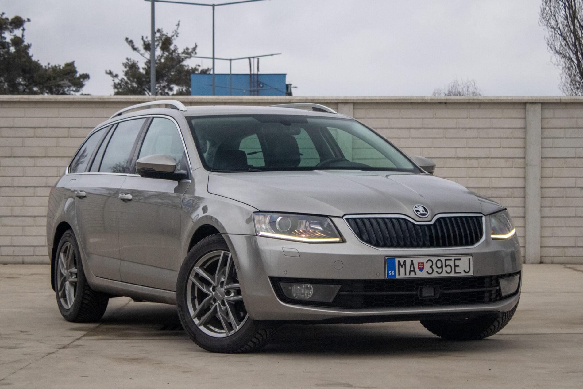 2015 Skoda Octavia RS, hnedá kombi, 205 479 km