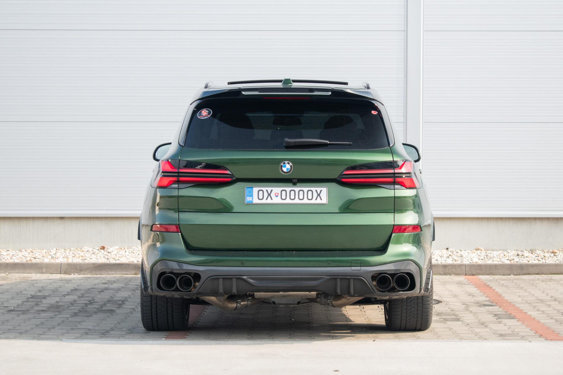 2023 BMW X5 M50i, zelená suv, 47 415 km