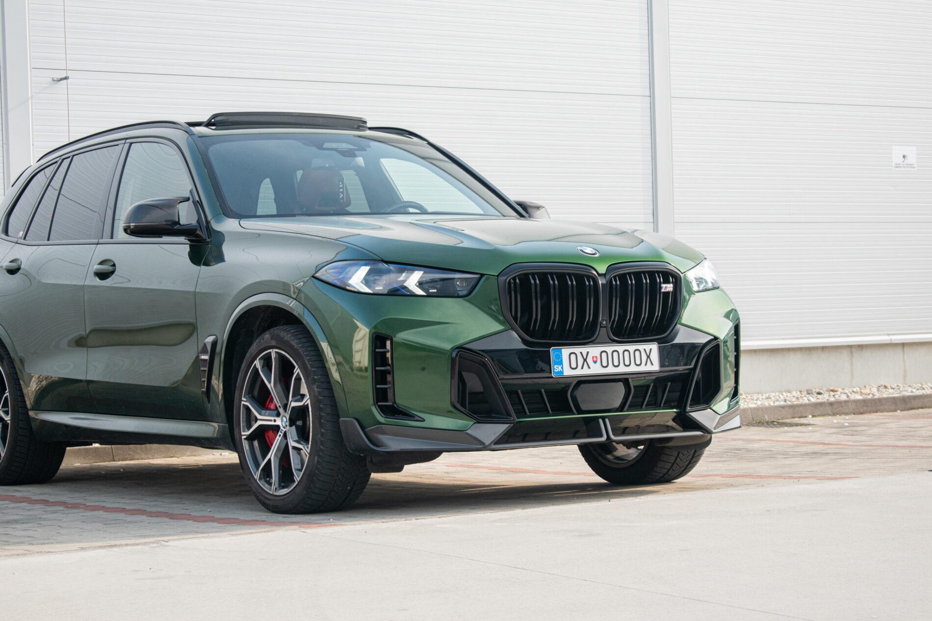 2023 BMW X5 M50i, zelená suv, 47 415 km