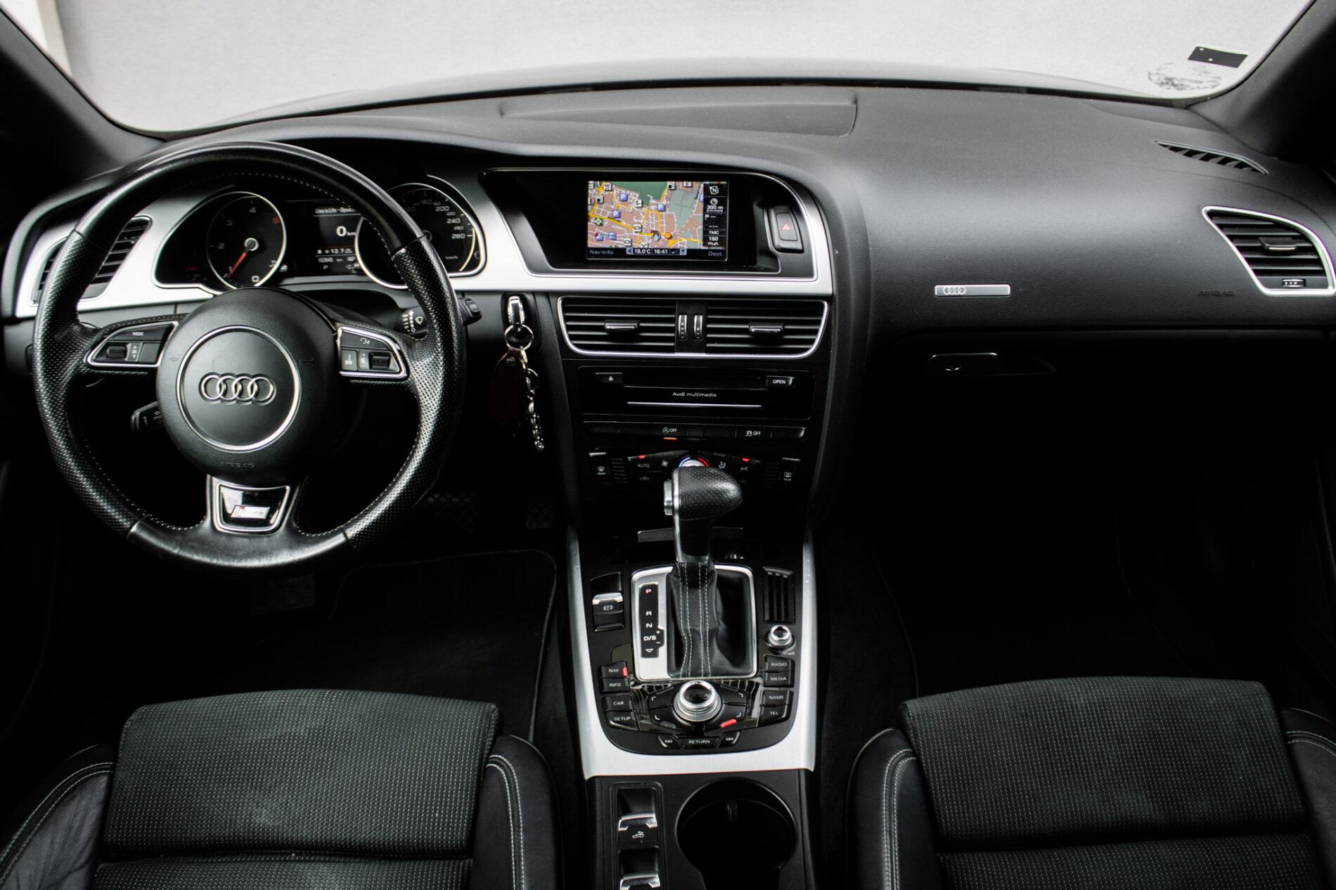 2016 AUDI A5, čierna kabriolet, 102 645 km