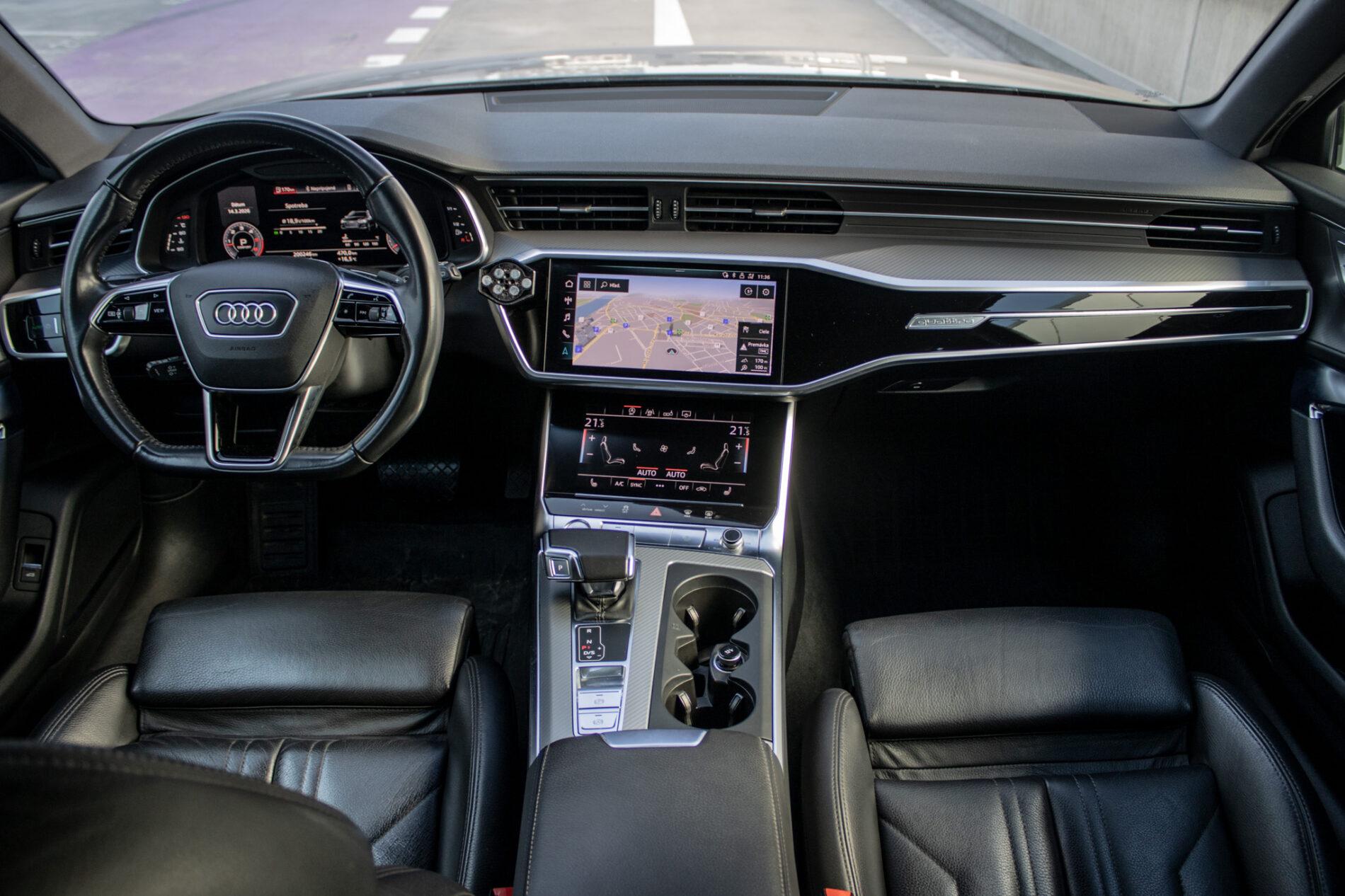 2018 AUDI A6, sivá kombi, 200 246 km