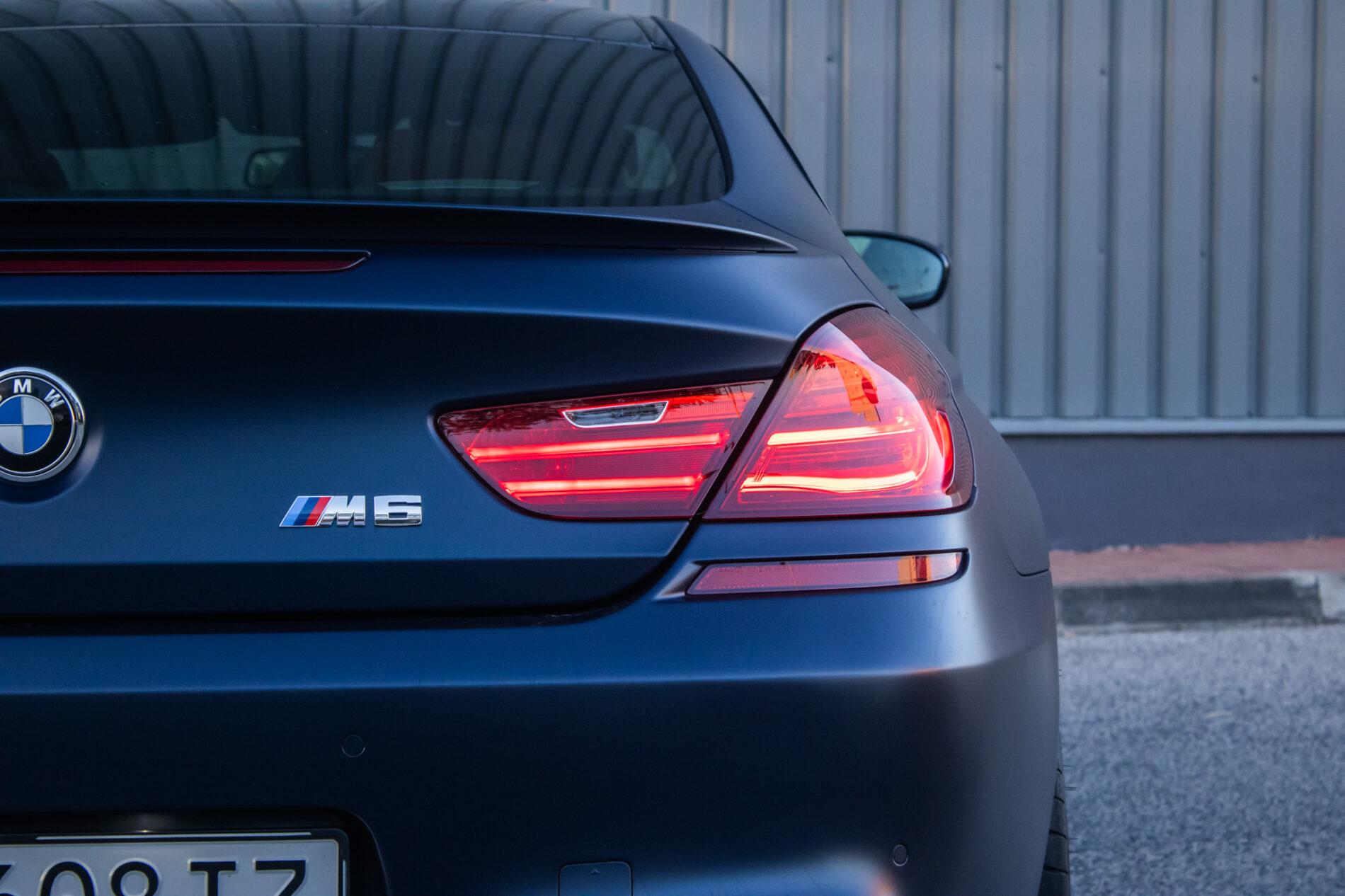 2013 BMW M6, modrá kupé, 57 095 km