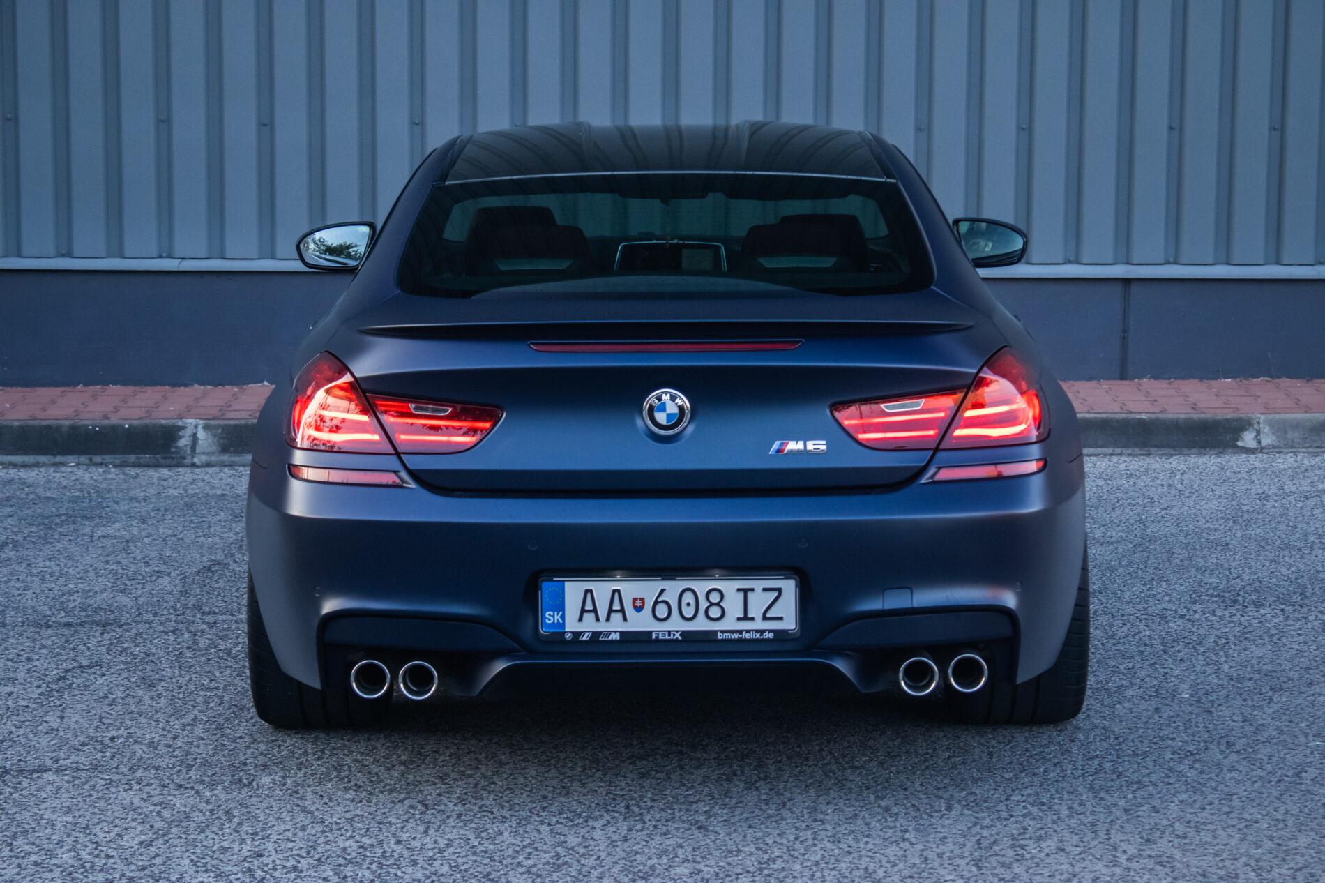 2013 BMW M6, modrá kupé, 57 095 km