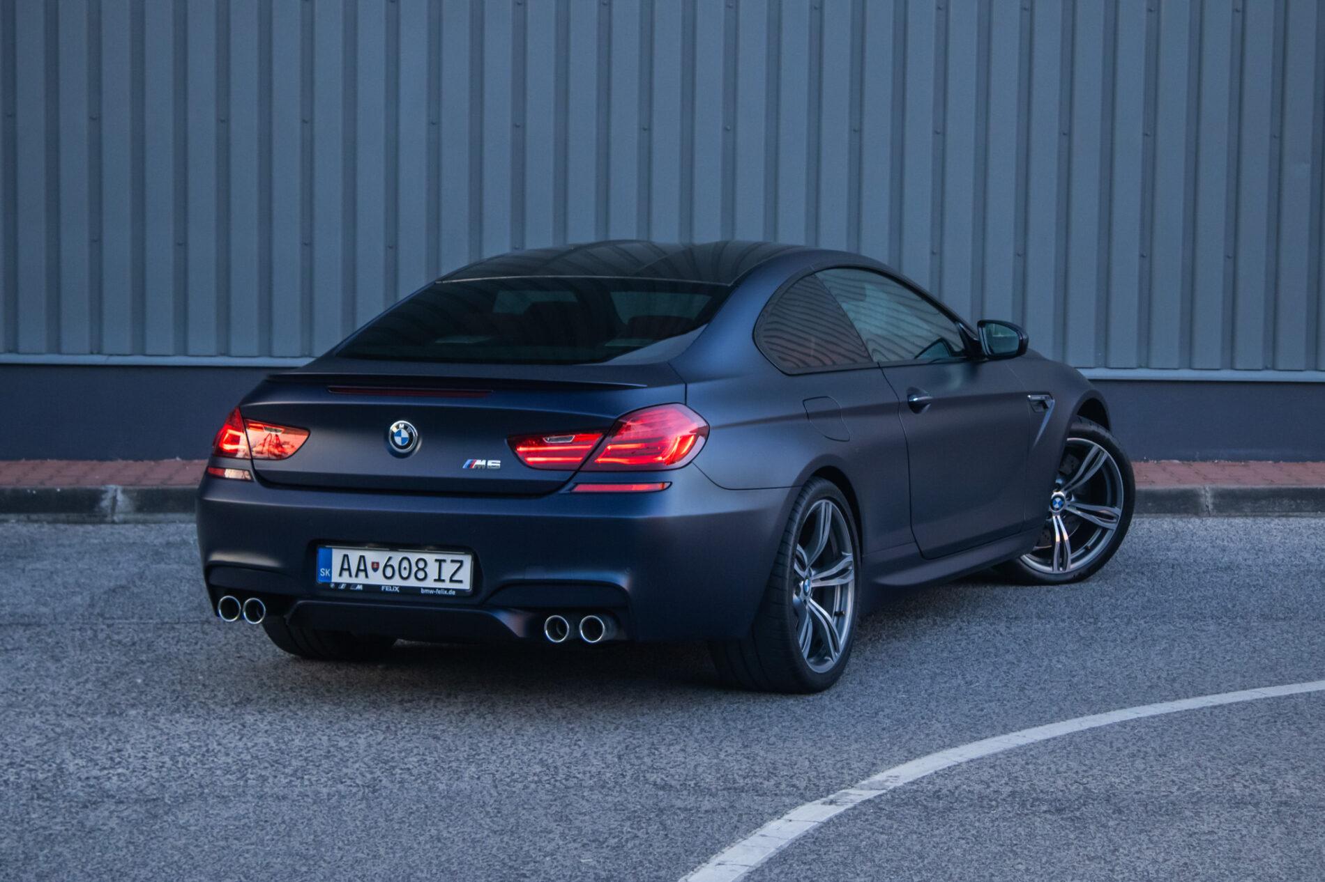 2013 BMW M6, modrá kupé, 57 095 km