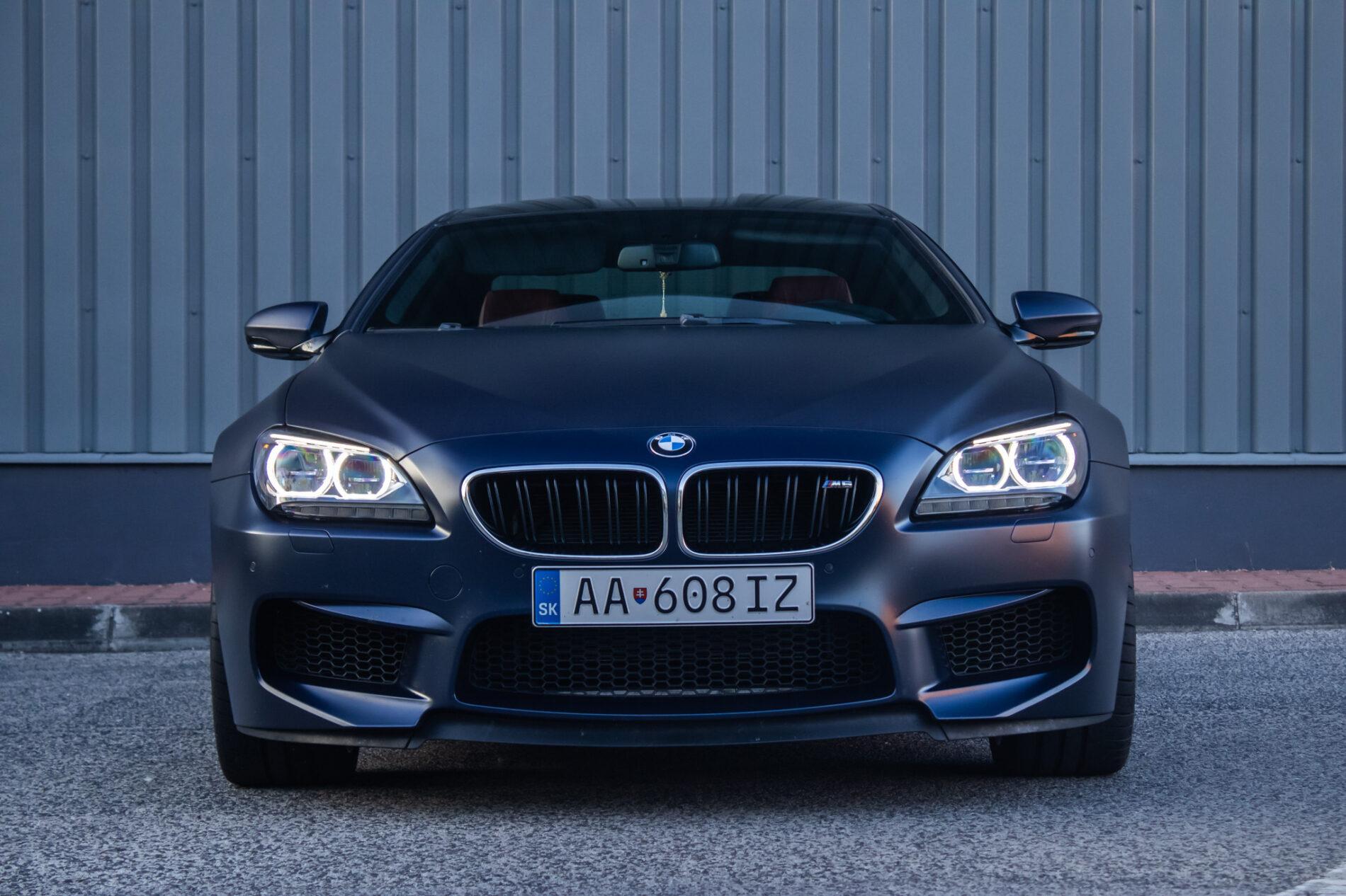 2013 BMW M6, modrá kupé, 57 095 km
