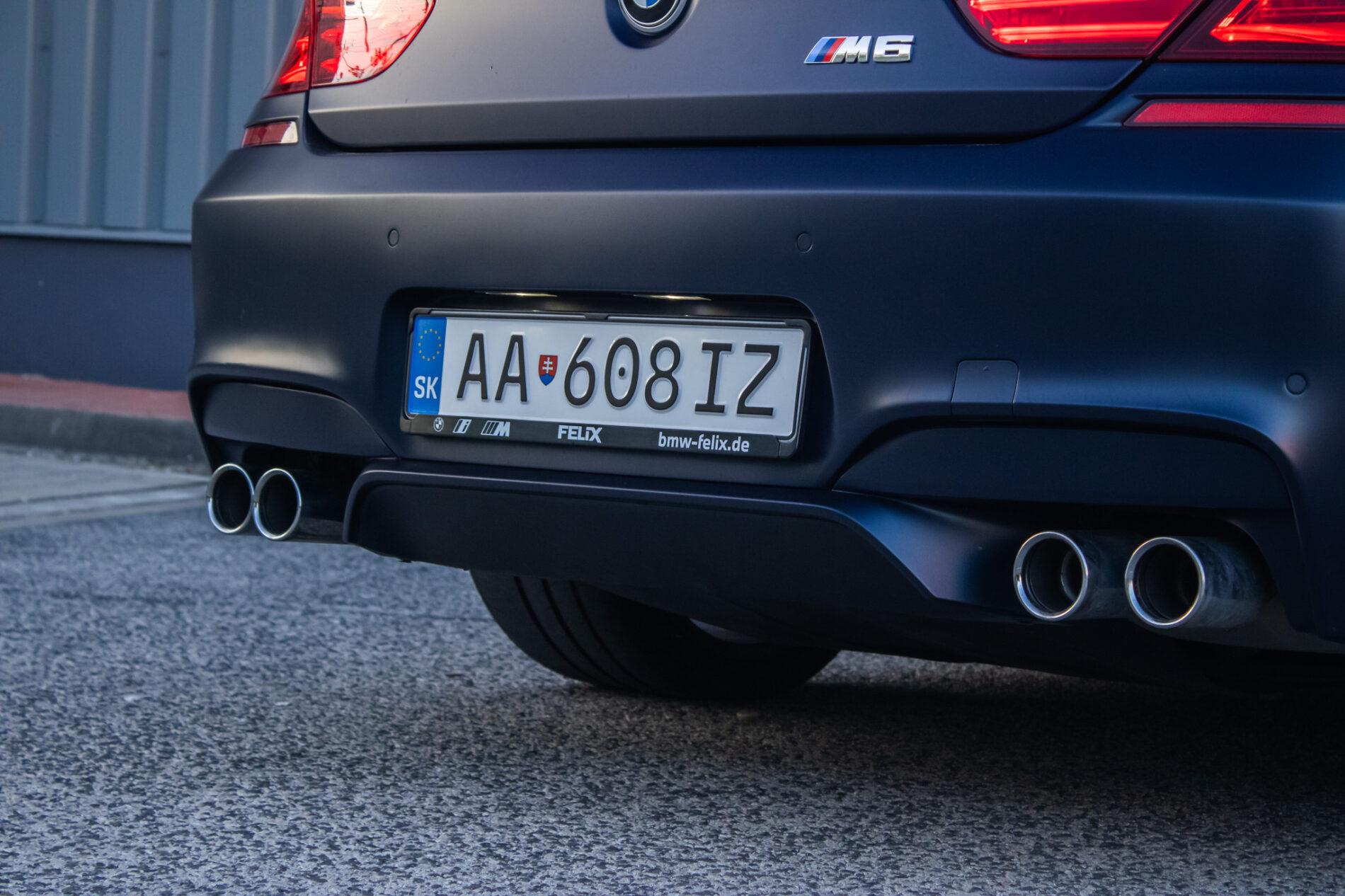 2013 BMW M6, modrá kupé, 57 095 km