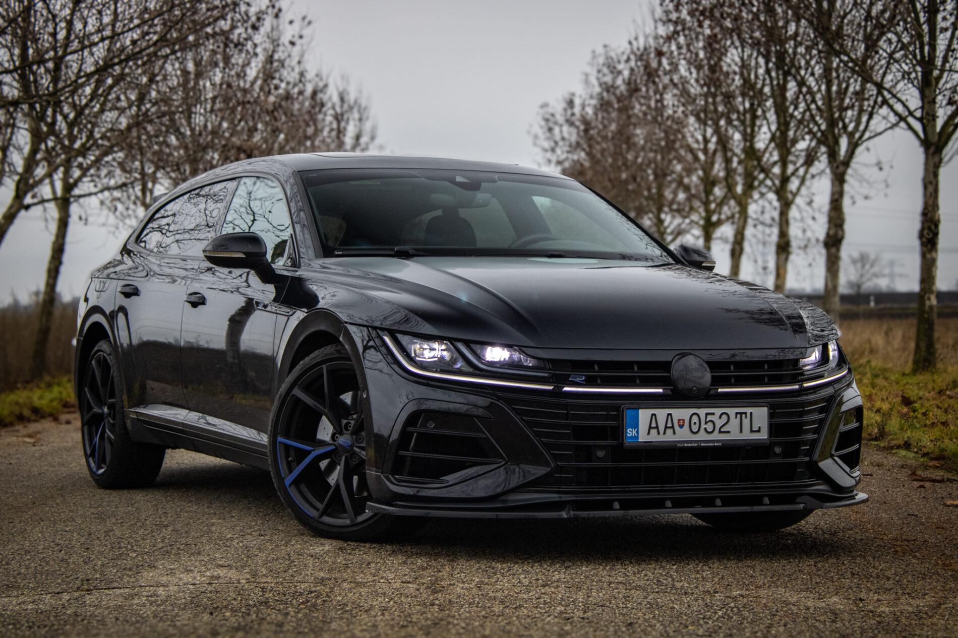 2022 Volkswagen Arteon R, čierna kombi, 40 950 km