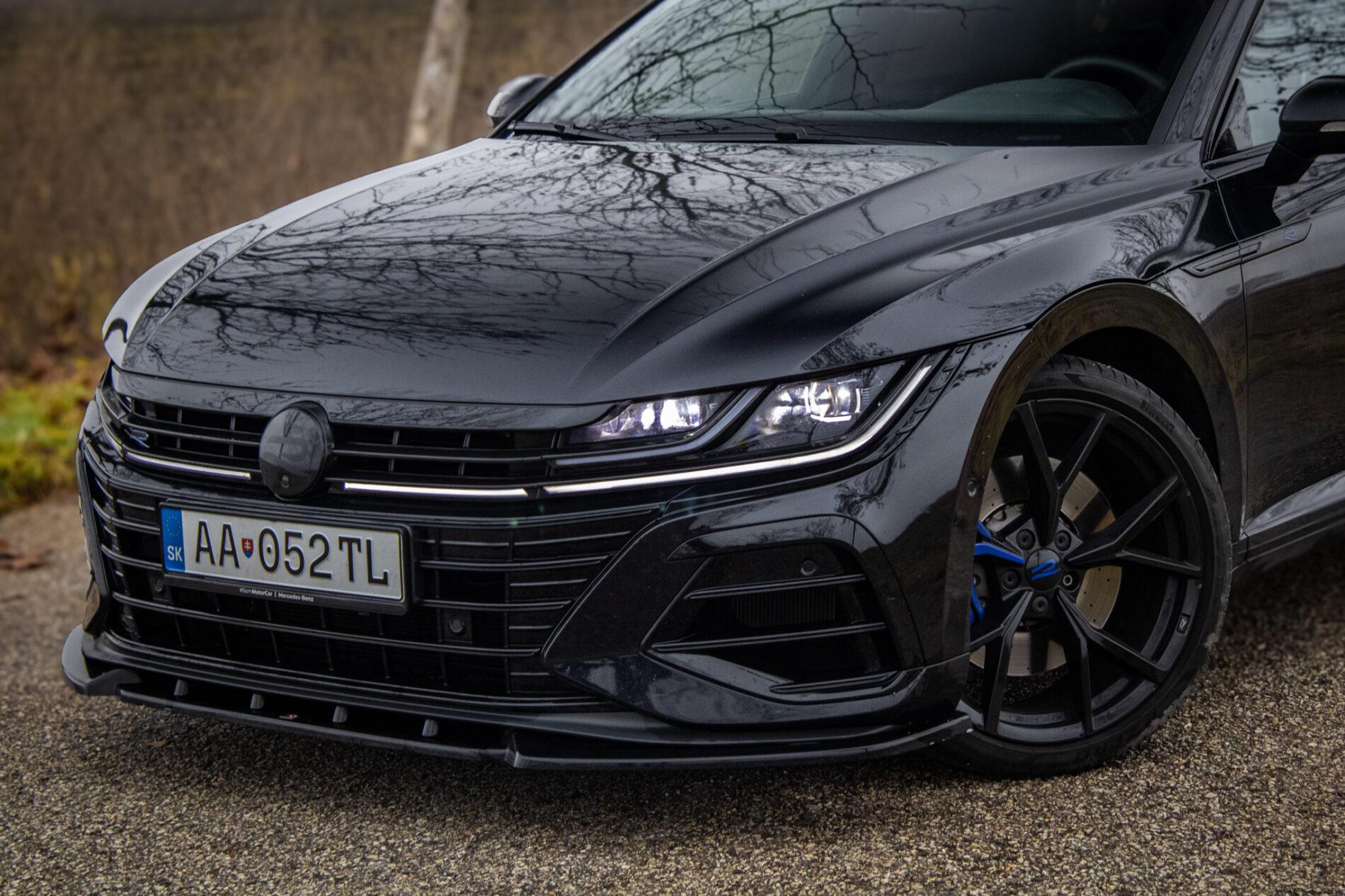 2022 Volkswagen Arteon R, čierna kombi, 40 950 km