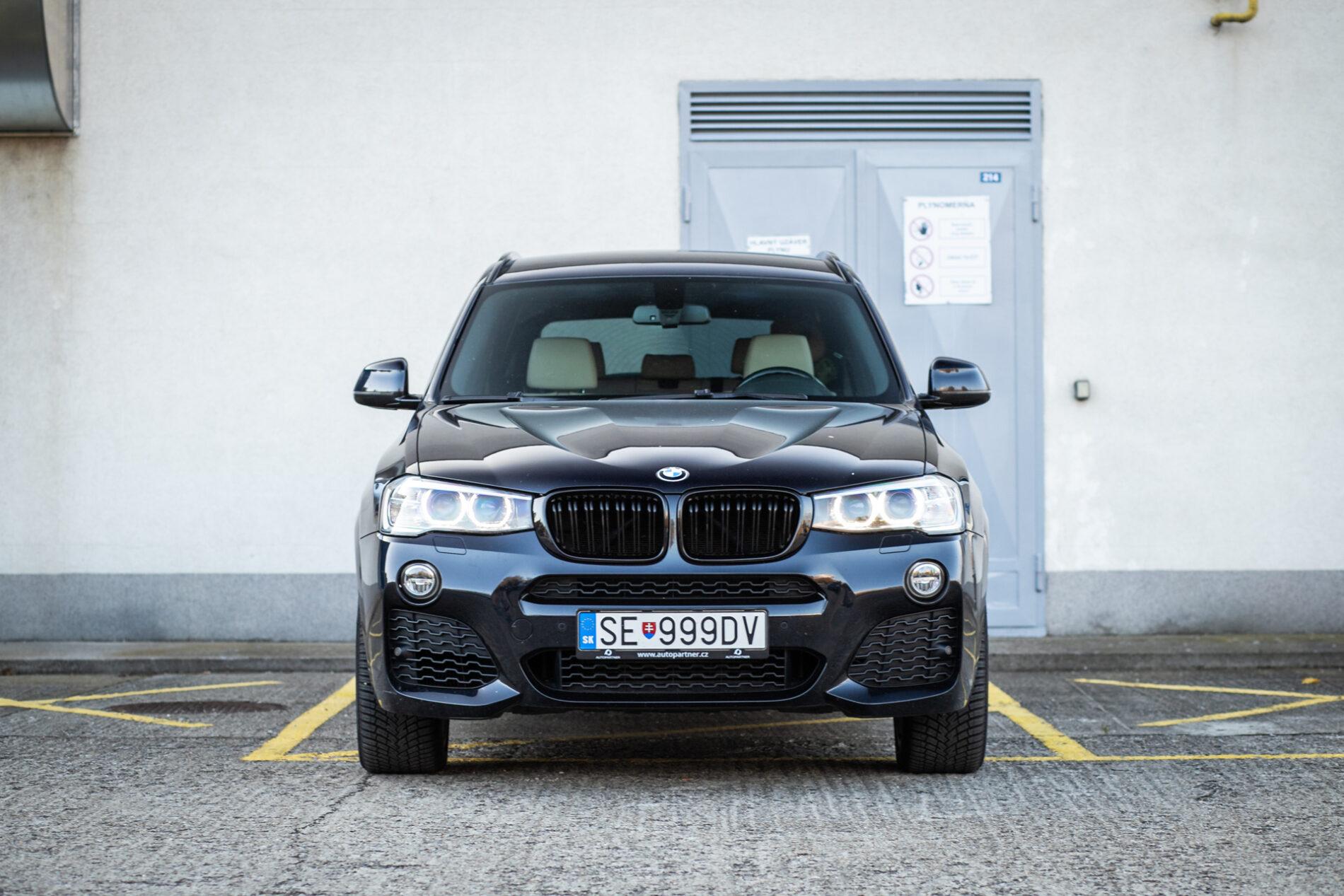 2015 BMW X3 35d, čierna suv, 100 501 km